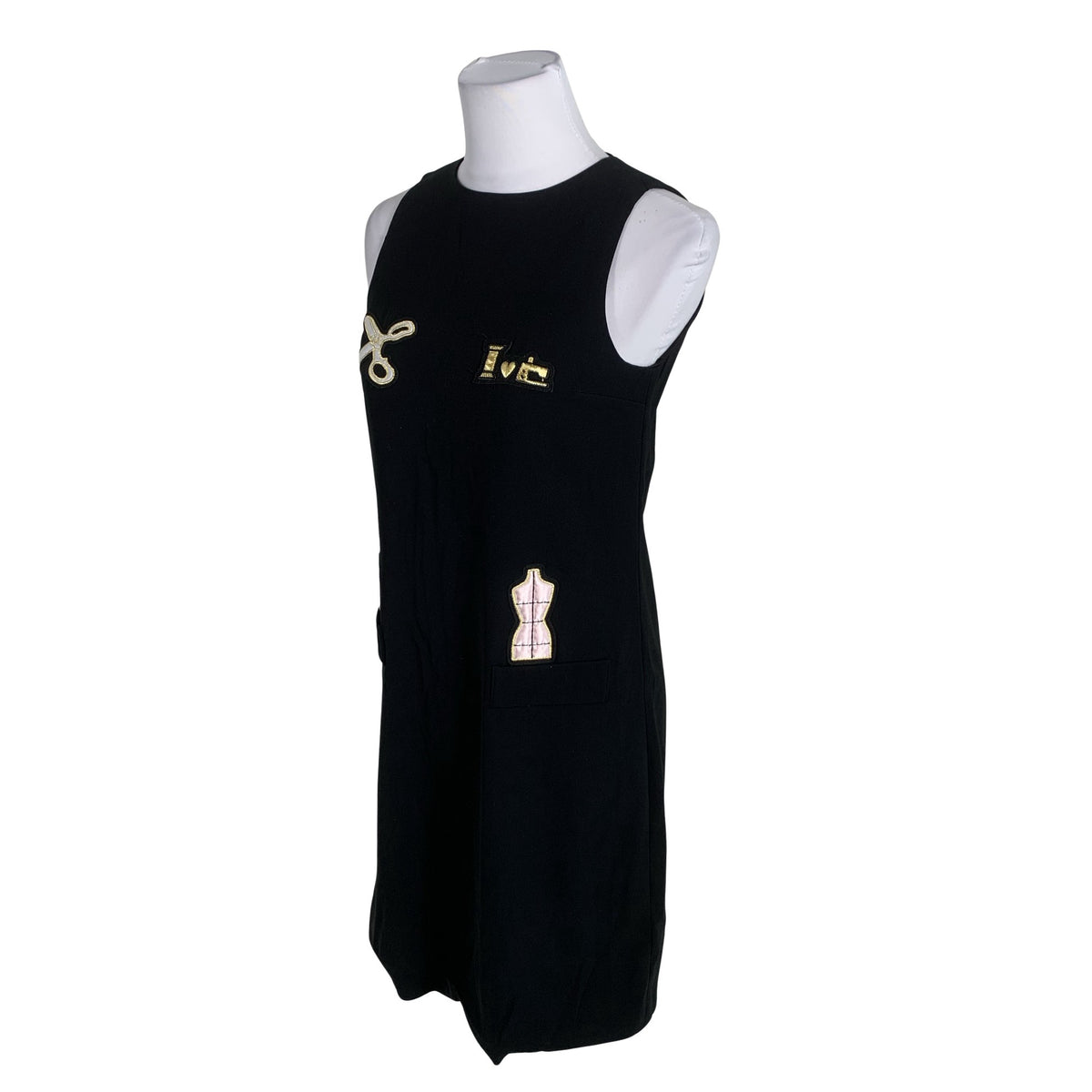 Unisex Moschino Cheap and Chic - Dress, size 36 - Black (3)