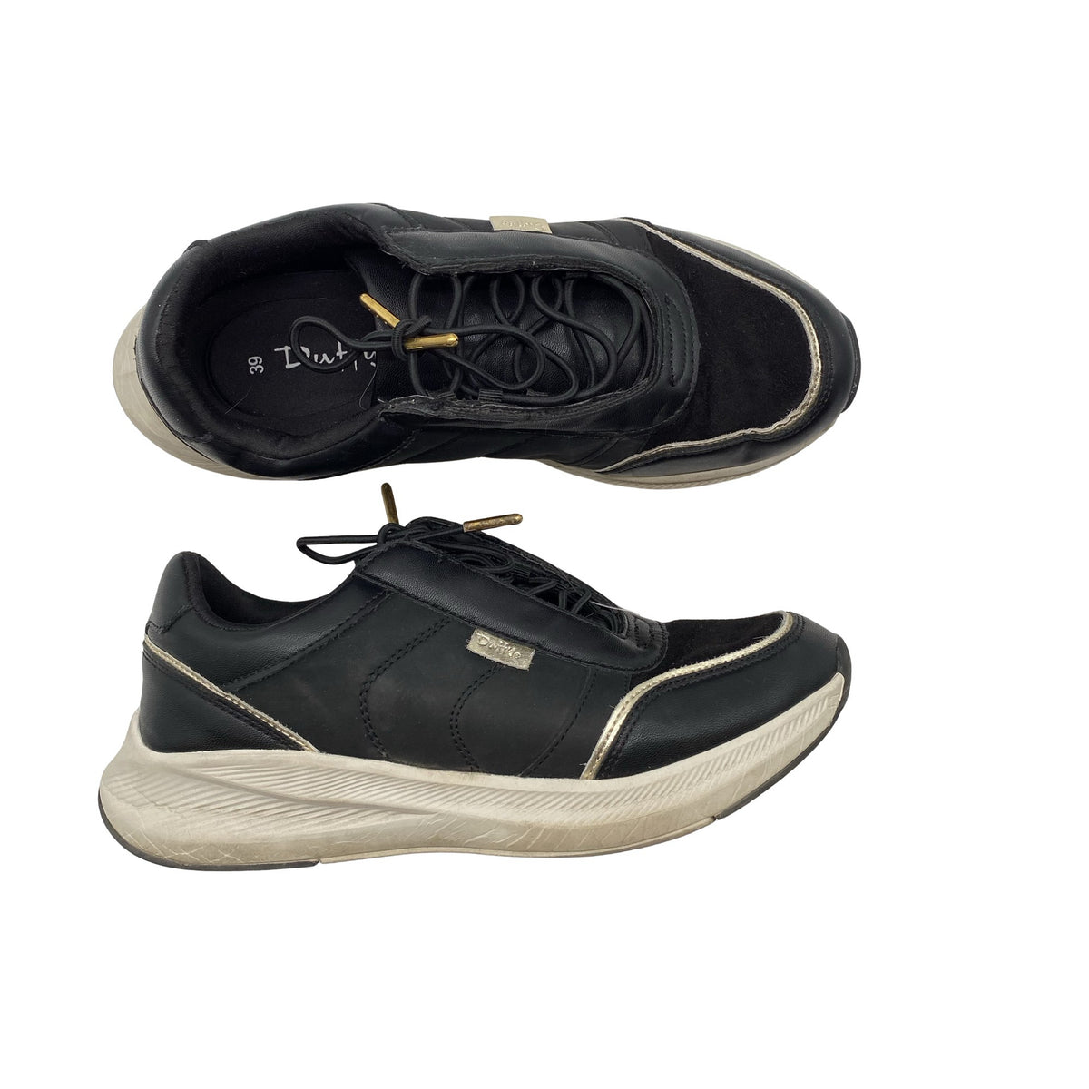 Unisex Duffy - Casual sneakers, size 39 - Black (1)