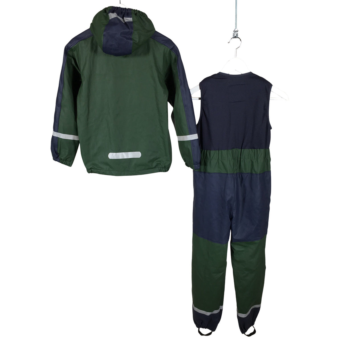 Unisex Nordbjørn - Rainwear, size 134 - 140 - Green (2)