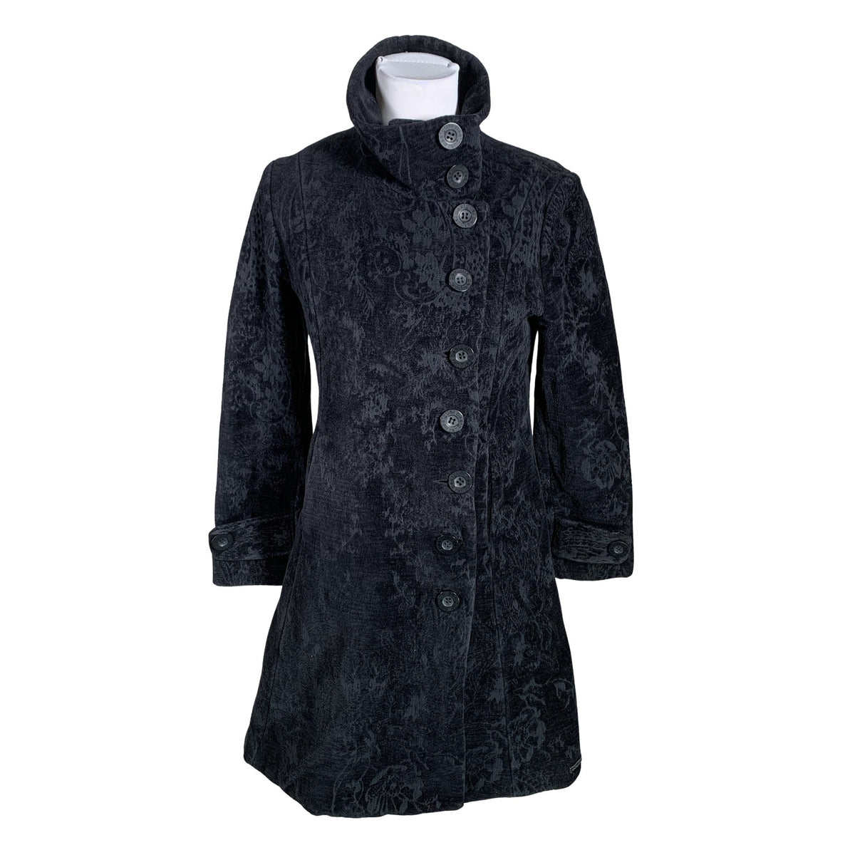 Unisex Desigual - Trench coat, size 40 - Black (1)