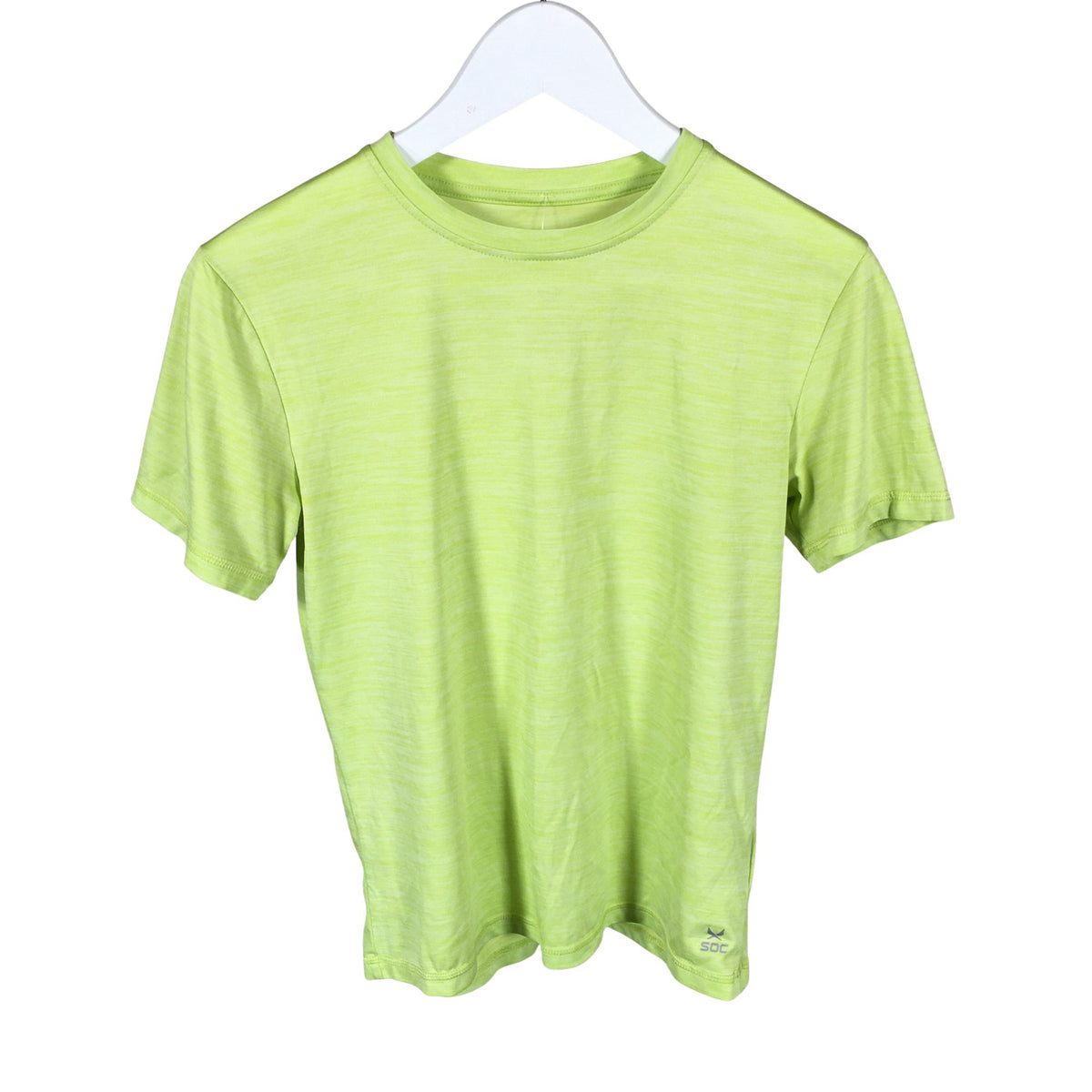 Unisex Soc - Sports shirt, short sleeve, size 158 - 164 - Green (1)
