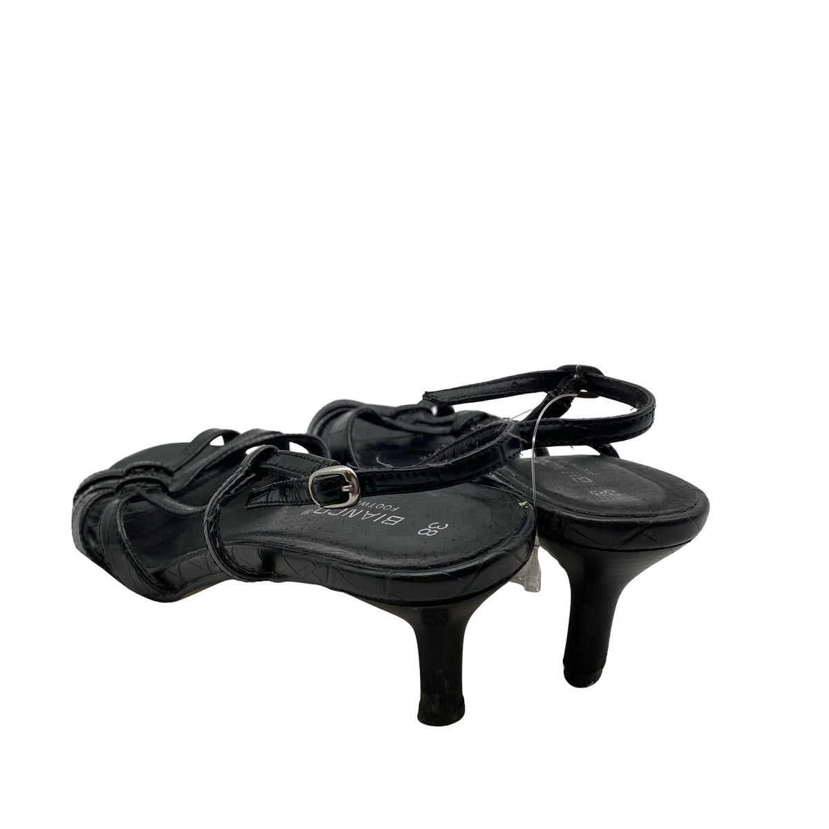 Unisex Bianco - High heels, size 38 - Black (2)