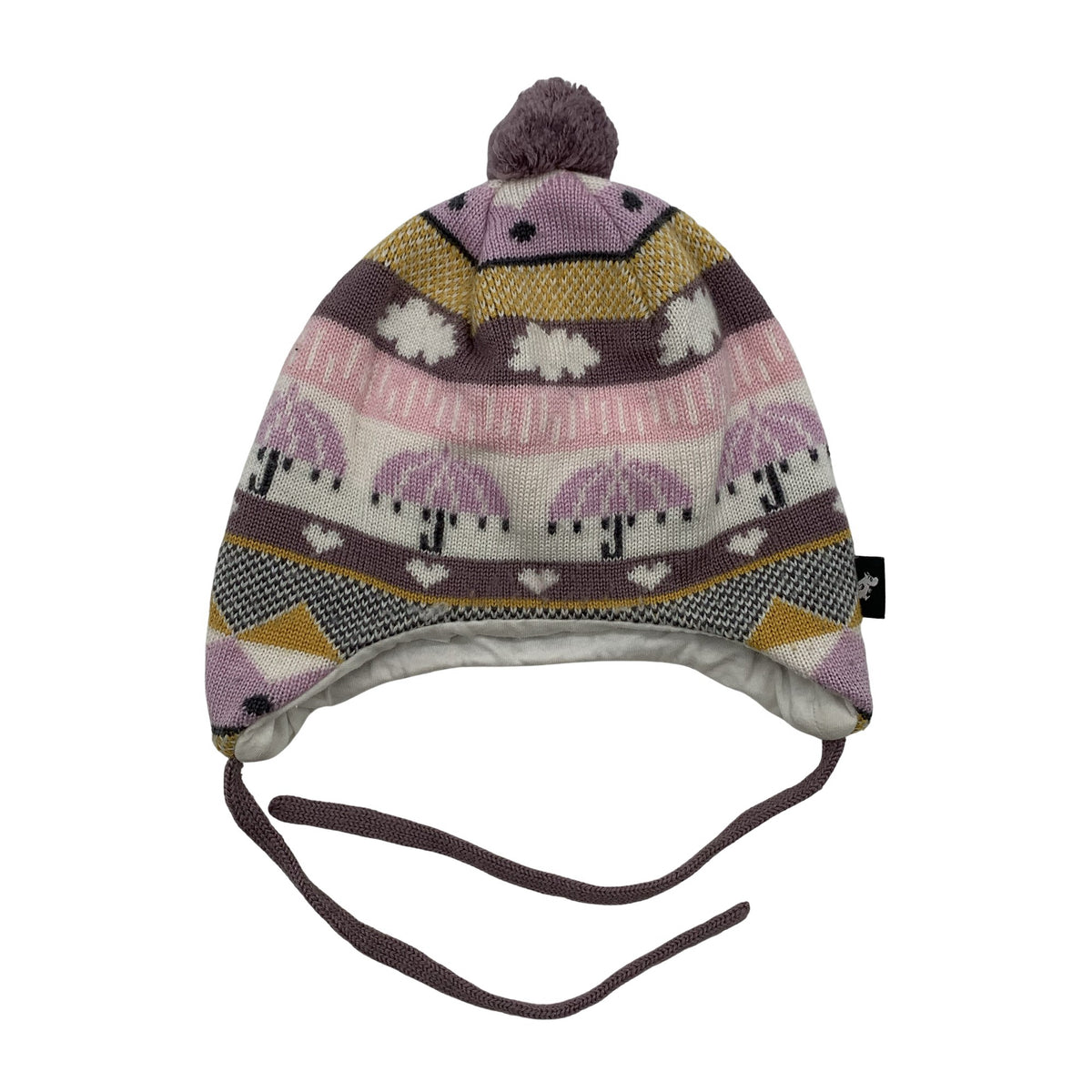 Unisex Reima - Mid-season hat, size 44 - 46 cm - Violet (1)