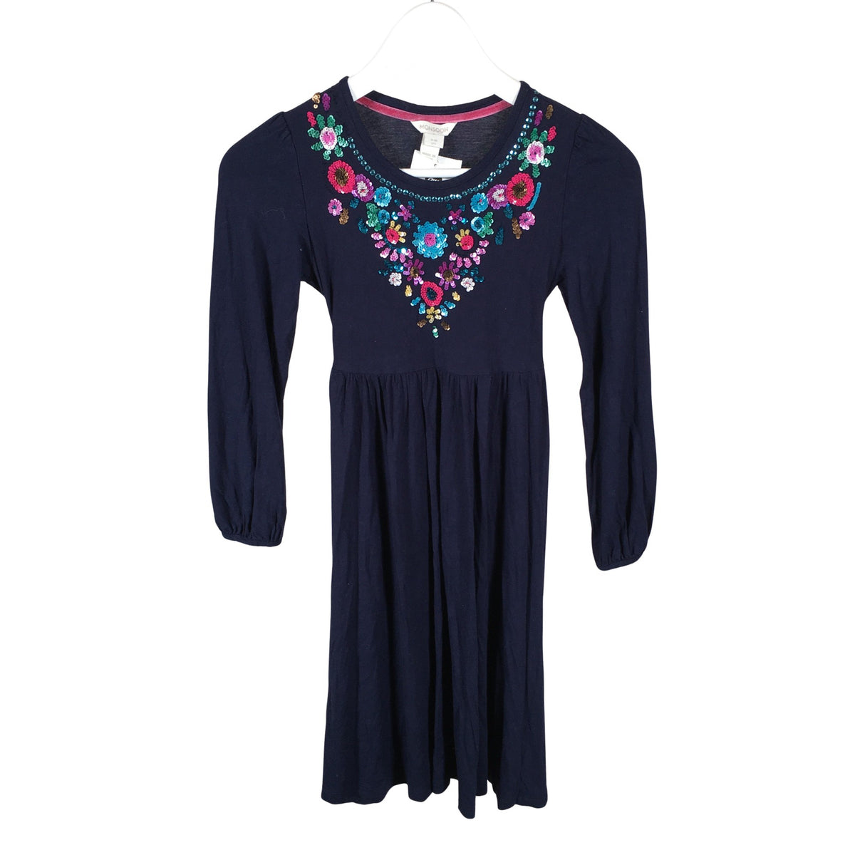 Unisex Monsoon - Tricot dress, size 134 - 140 - Blue (1)