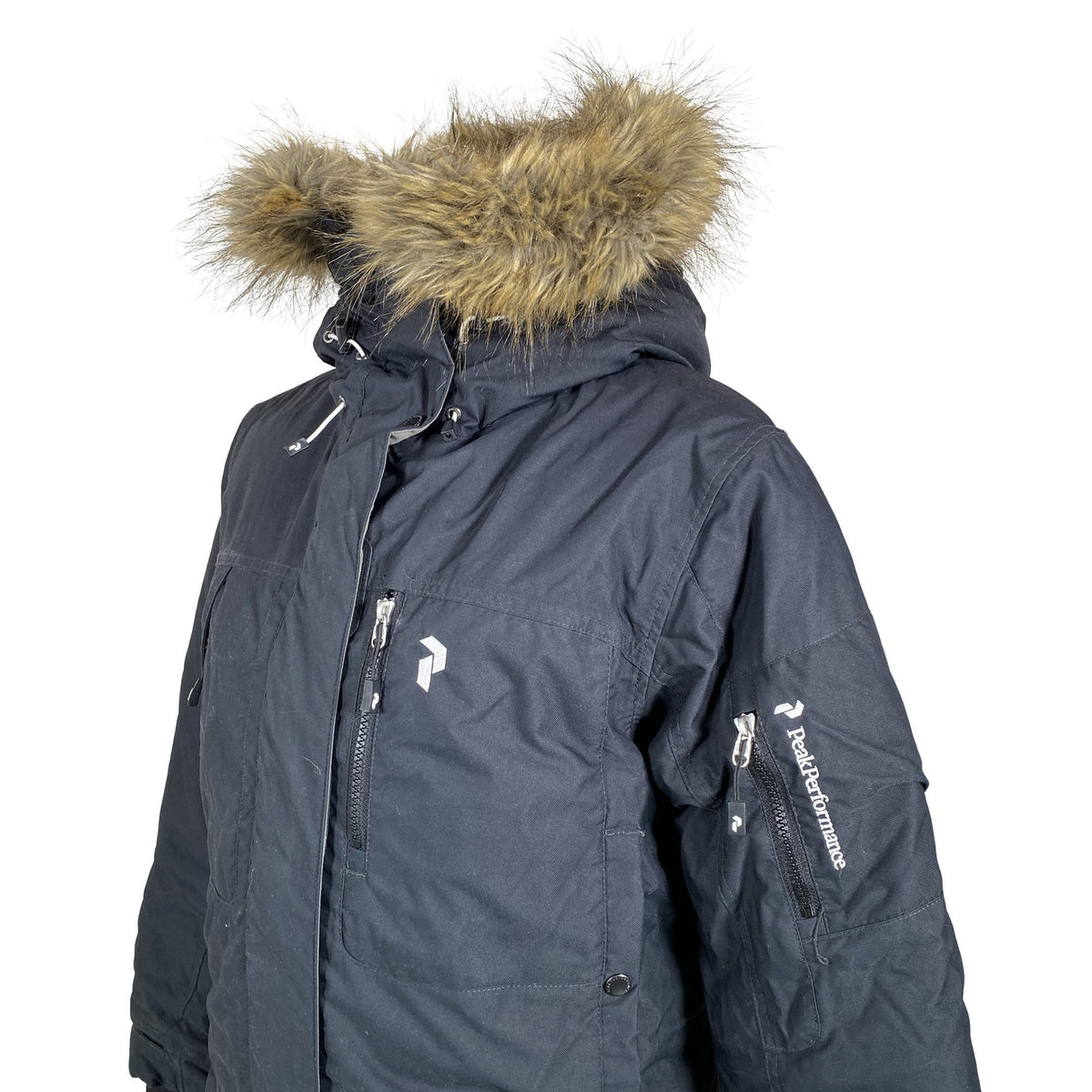 Unisex Peak Performance - Down jacket, size 36 - Black (2)
