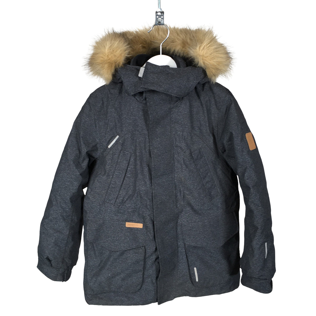 Unisex Reimatec - Down jacket, size 116 - 122 - Gray (1)