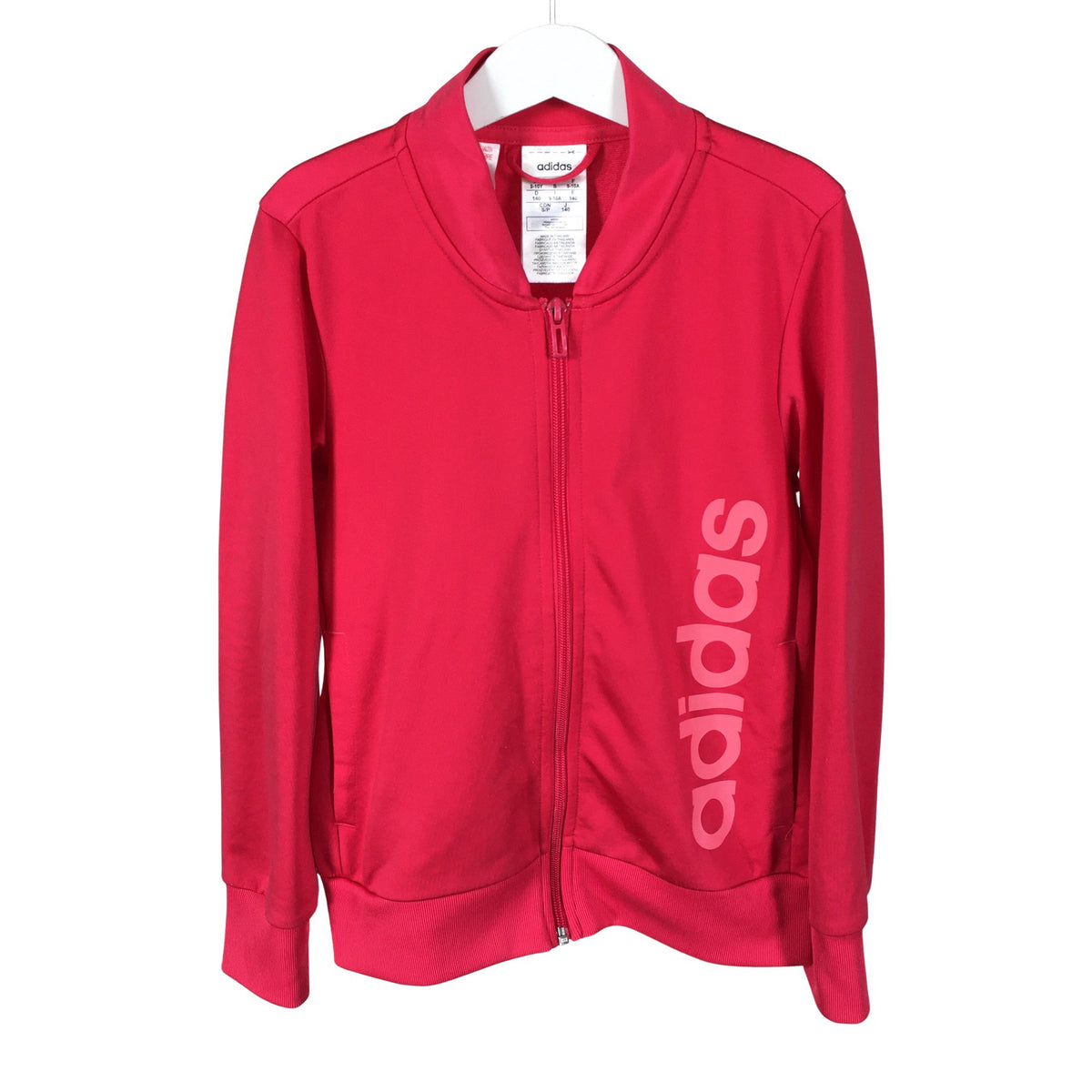 Unisex Adidas - Track jacket, size 134 - 140 - Red (1)