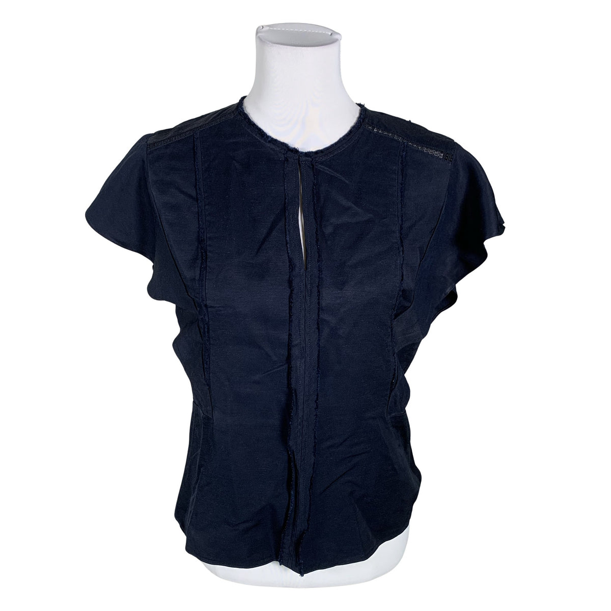 Unisex Hugo Boss - Short-sleeved blouse, size 38 - Blue (1)