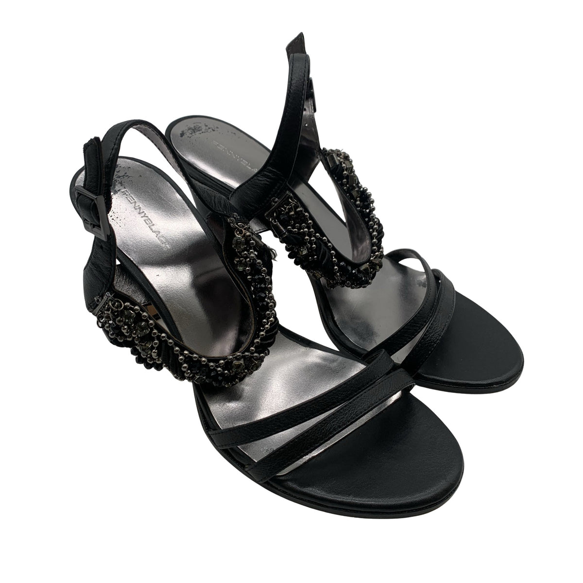Unisex Pennyblack - Heeled sandals, size 39 - Black (2)