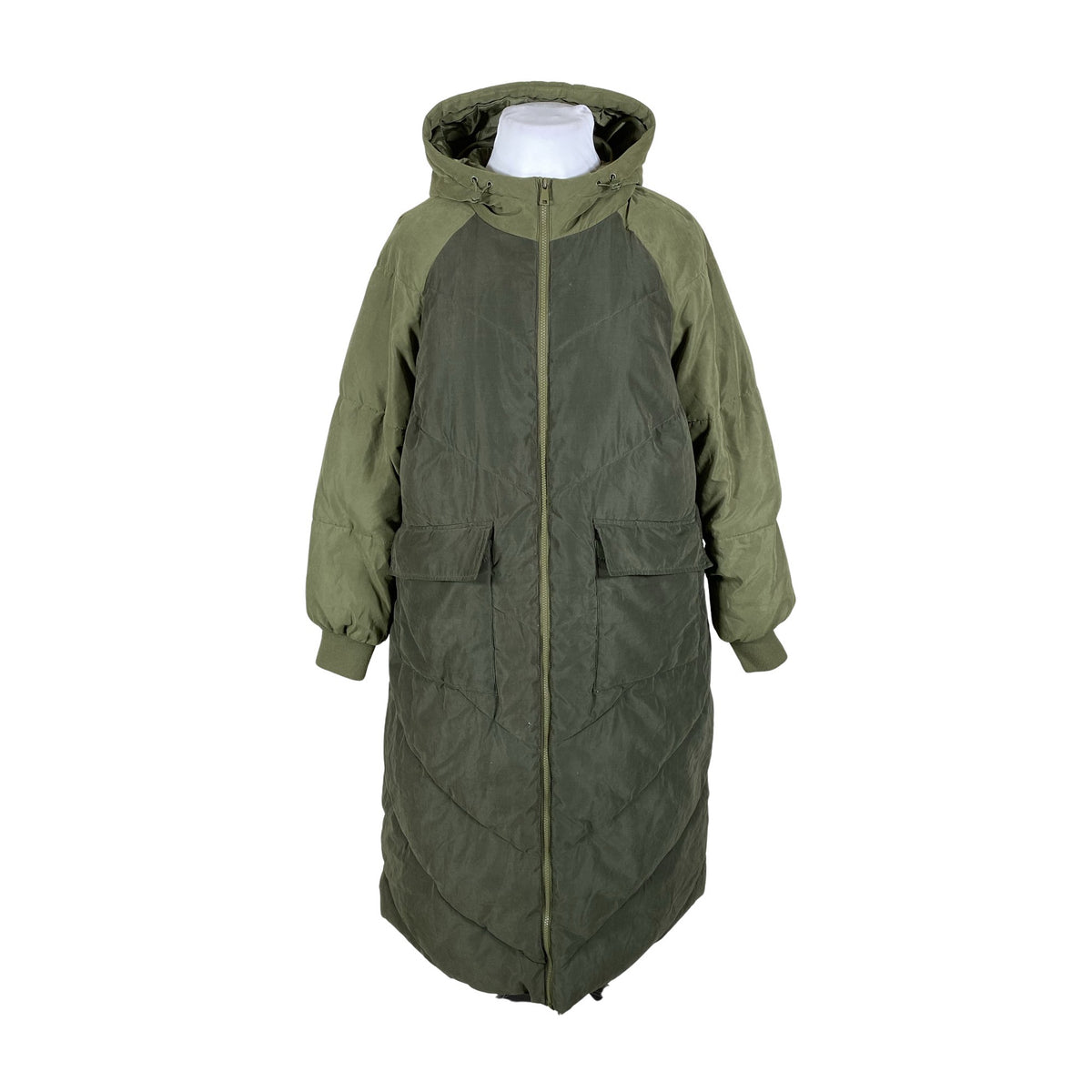 Unisex Zizzi - Winter jacket, size 44 - Green (1)