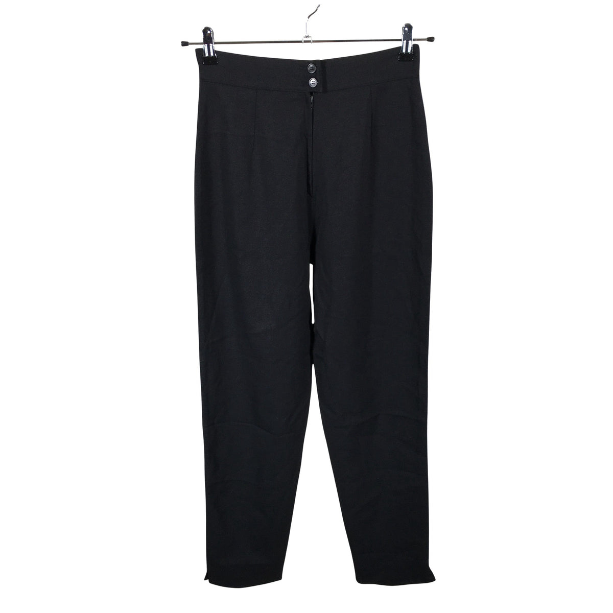 Unisex Sportmax - Straight leg trousers, size 38 - Black (1)