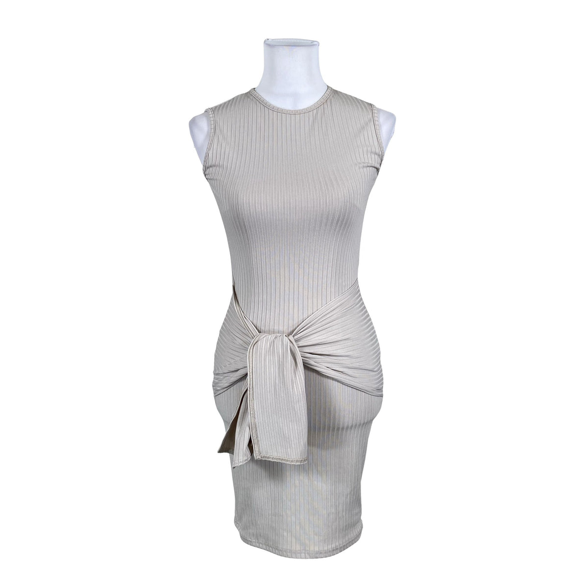 Unisex Club L - Tricot dress, size 36 - Beige (1)