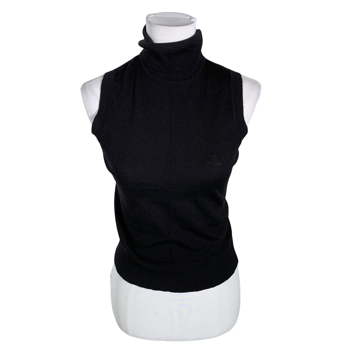 Unisex Sand - Knit vest, size 36 - Black (1)