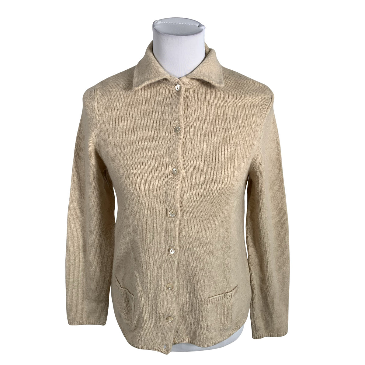Unisex Repeat - Cardigan, size 38 - Beige (1)