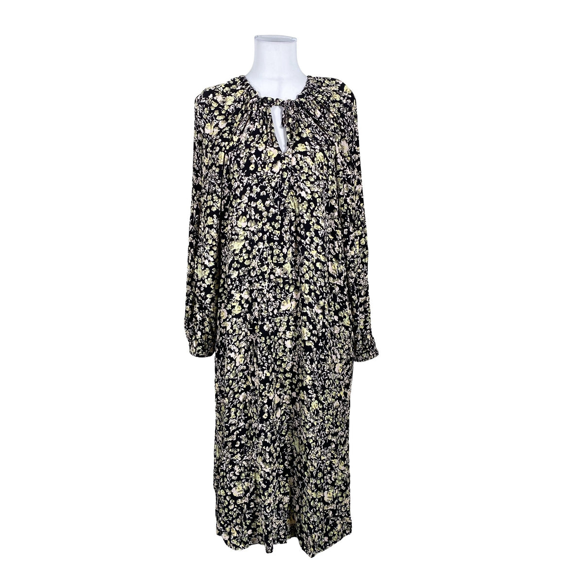 Unisex Lindex - Schiffon dress, size 36 - Black (1)