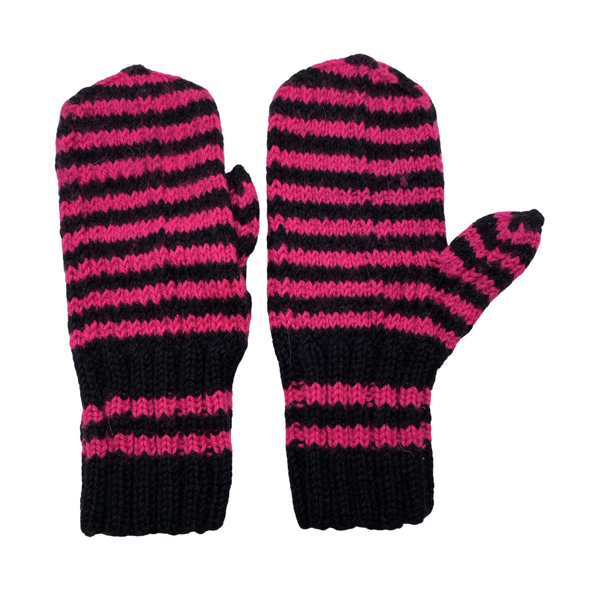 Unisex Handmade - Mittens, size 8 - 12 vuotta - Pink (1)
