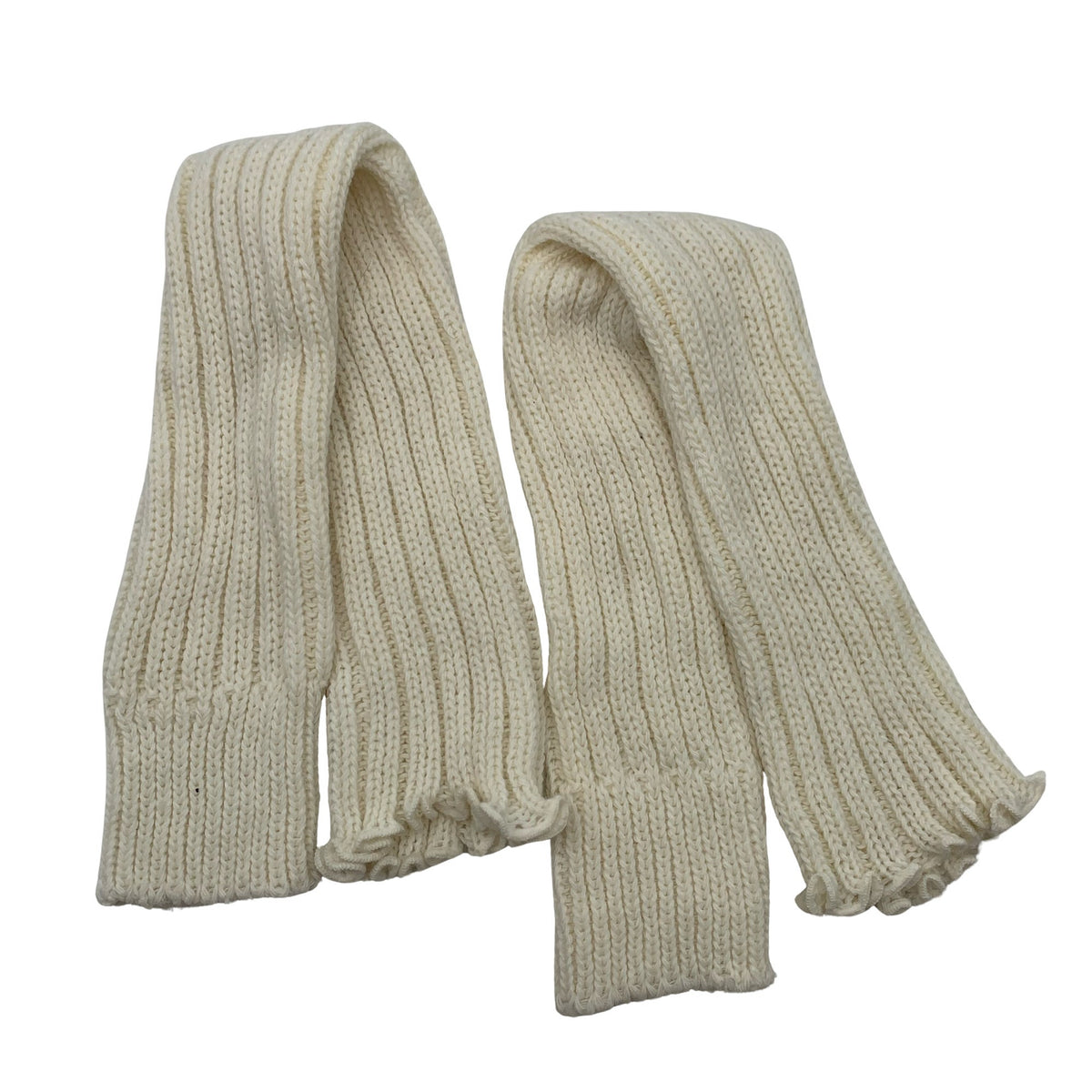 Unisex Handmade - Leg warmers, size Ei kokoa - White (1)