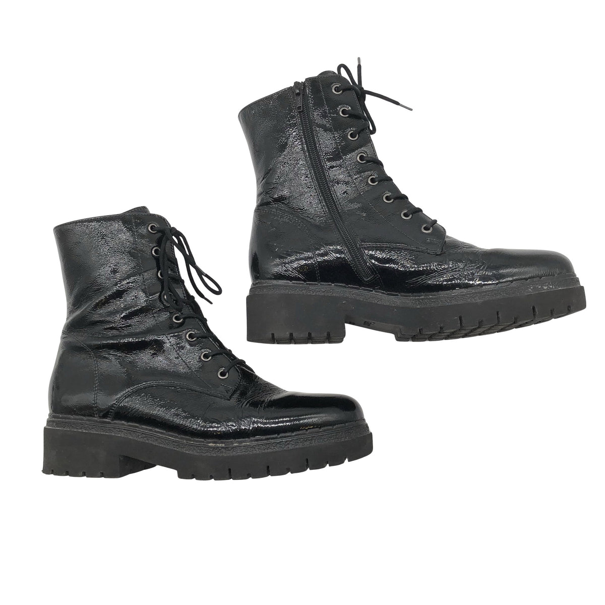 Unisex Gabor - Army boots, size 40 - Black (1)
