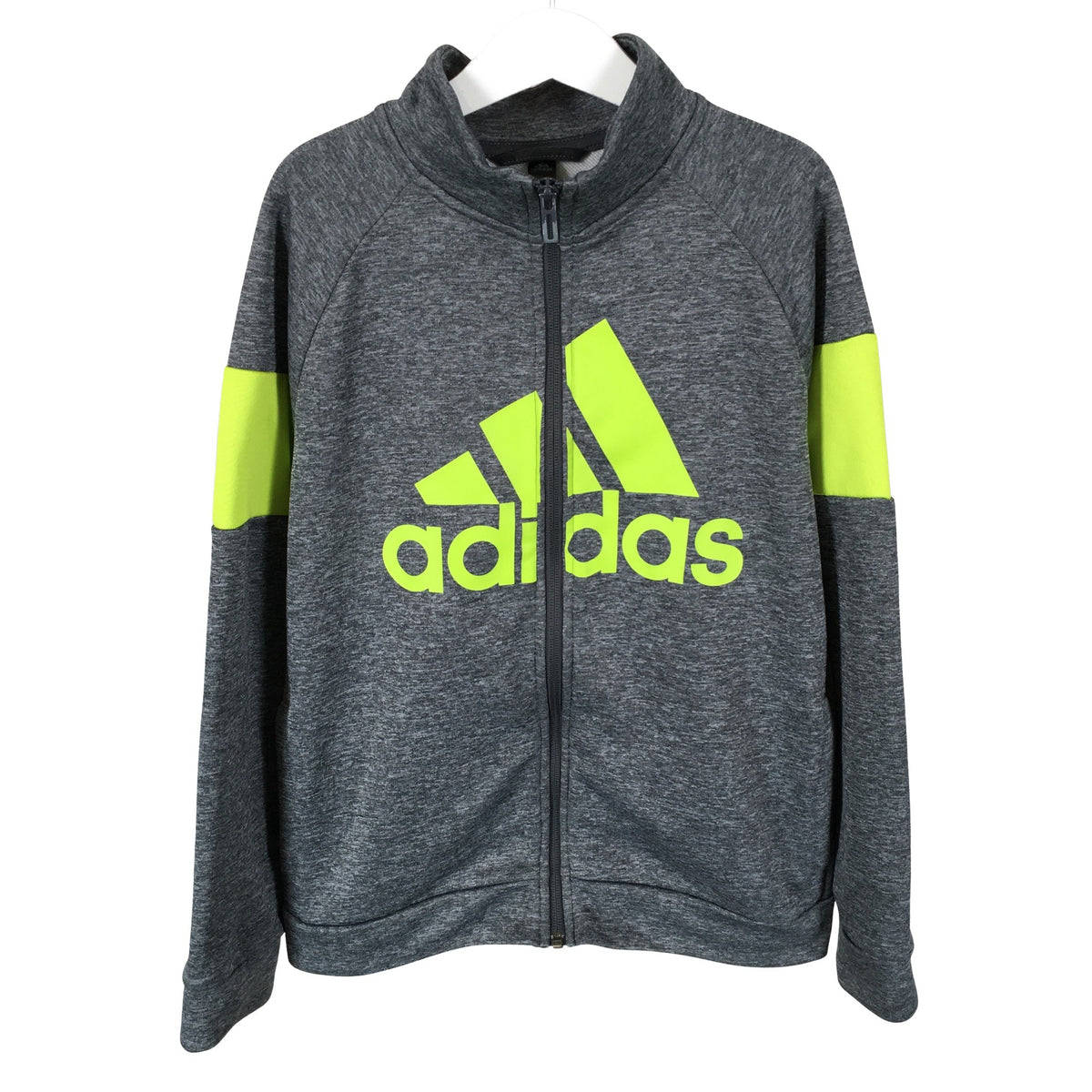 Unisex Adidas - Track jacket, size 140 - 146 - Gray (1)