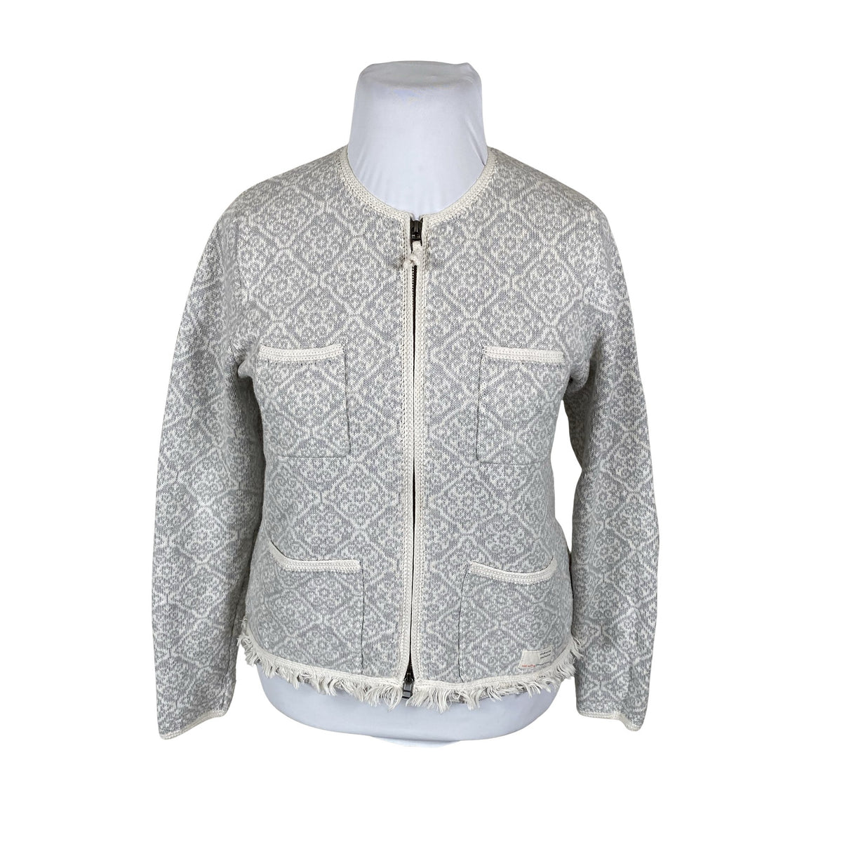 Unisex Odd Molly - Cardigan, size 44 - Gray (1)
