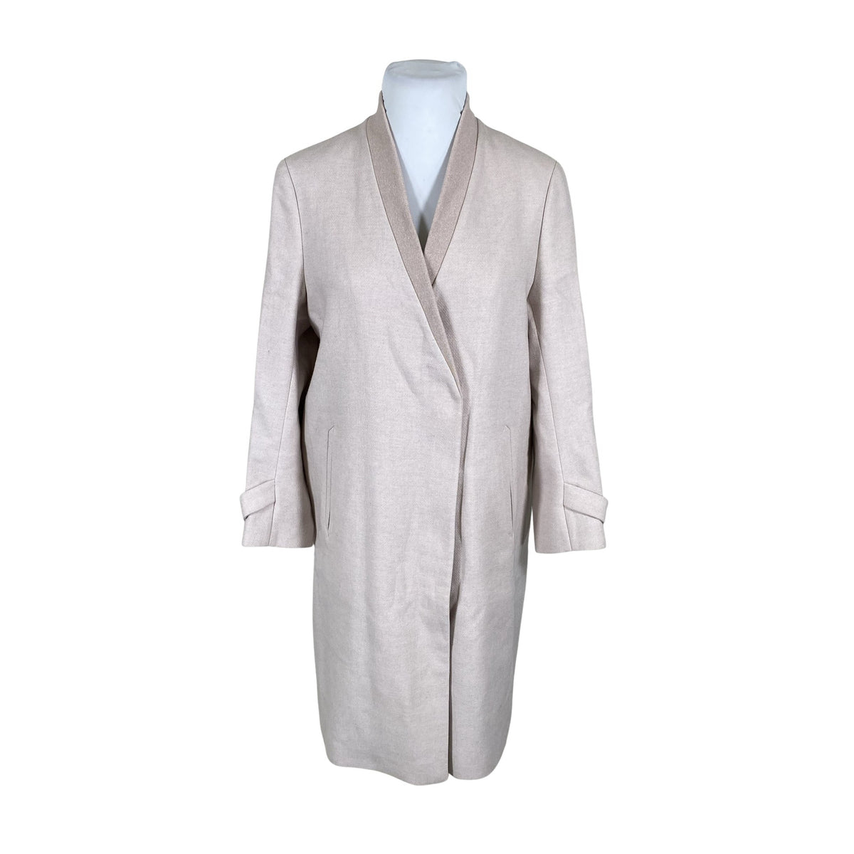 Unisex Filippa K. - Wool coat, size 42 - Light pink (1)