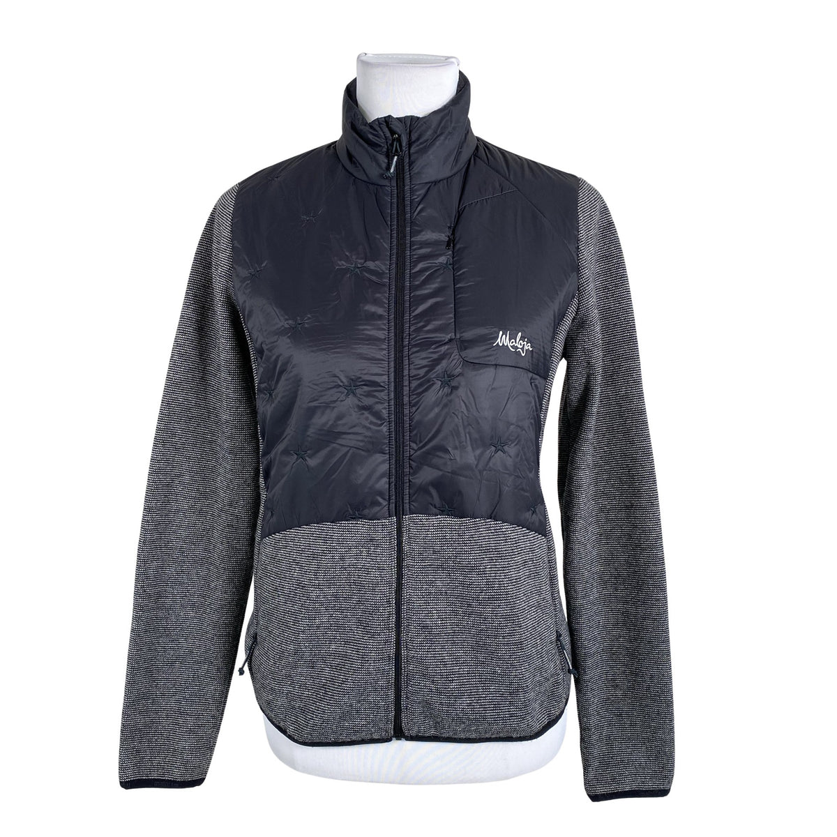 Unisex Maloja - Lightly padded jacket, size 36 - Gray (1)