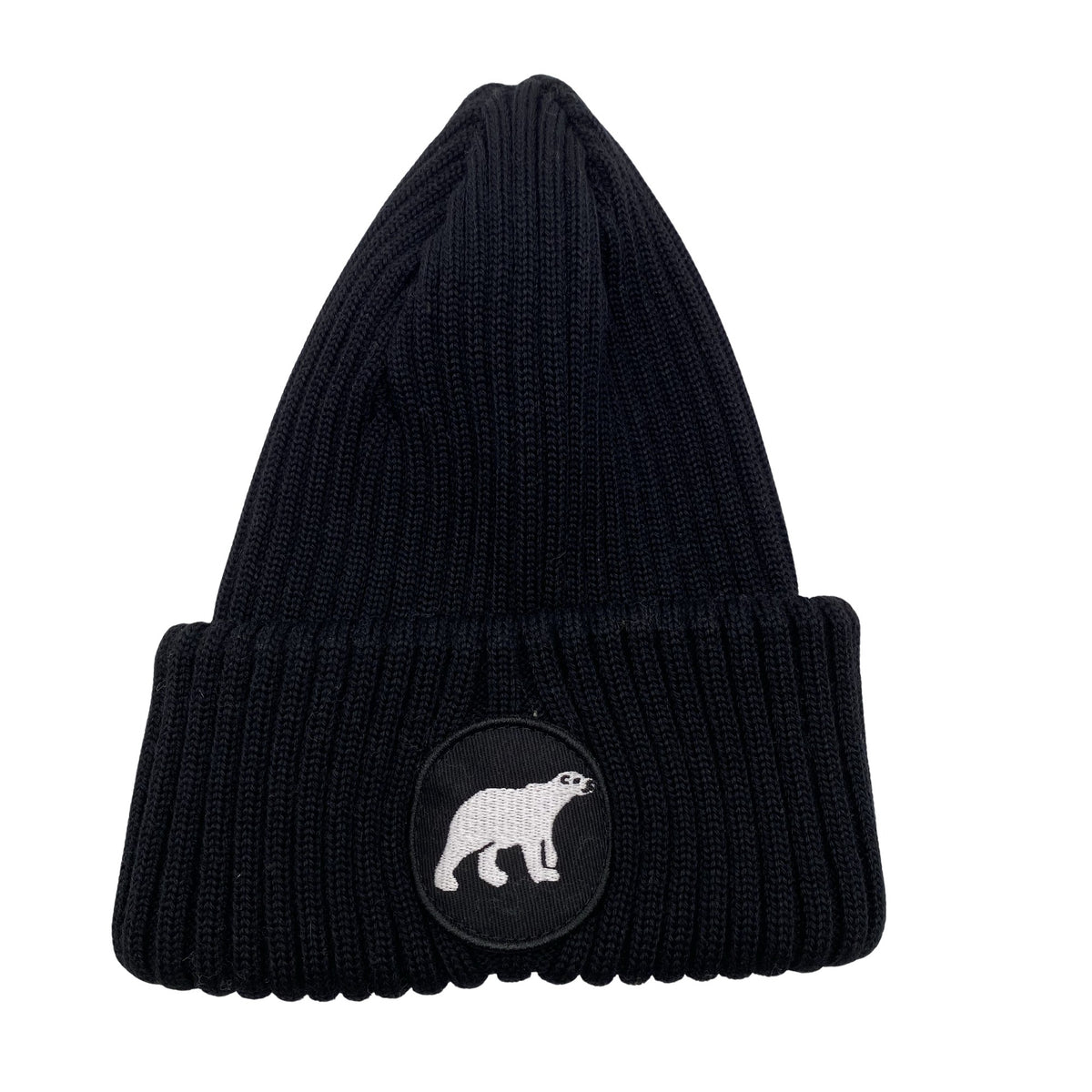 Unisex Super Yellow - Winter beanie, size 52 - 54 cm - Black (1)