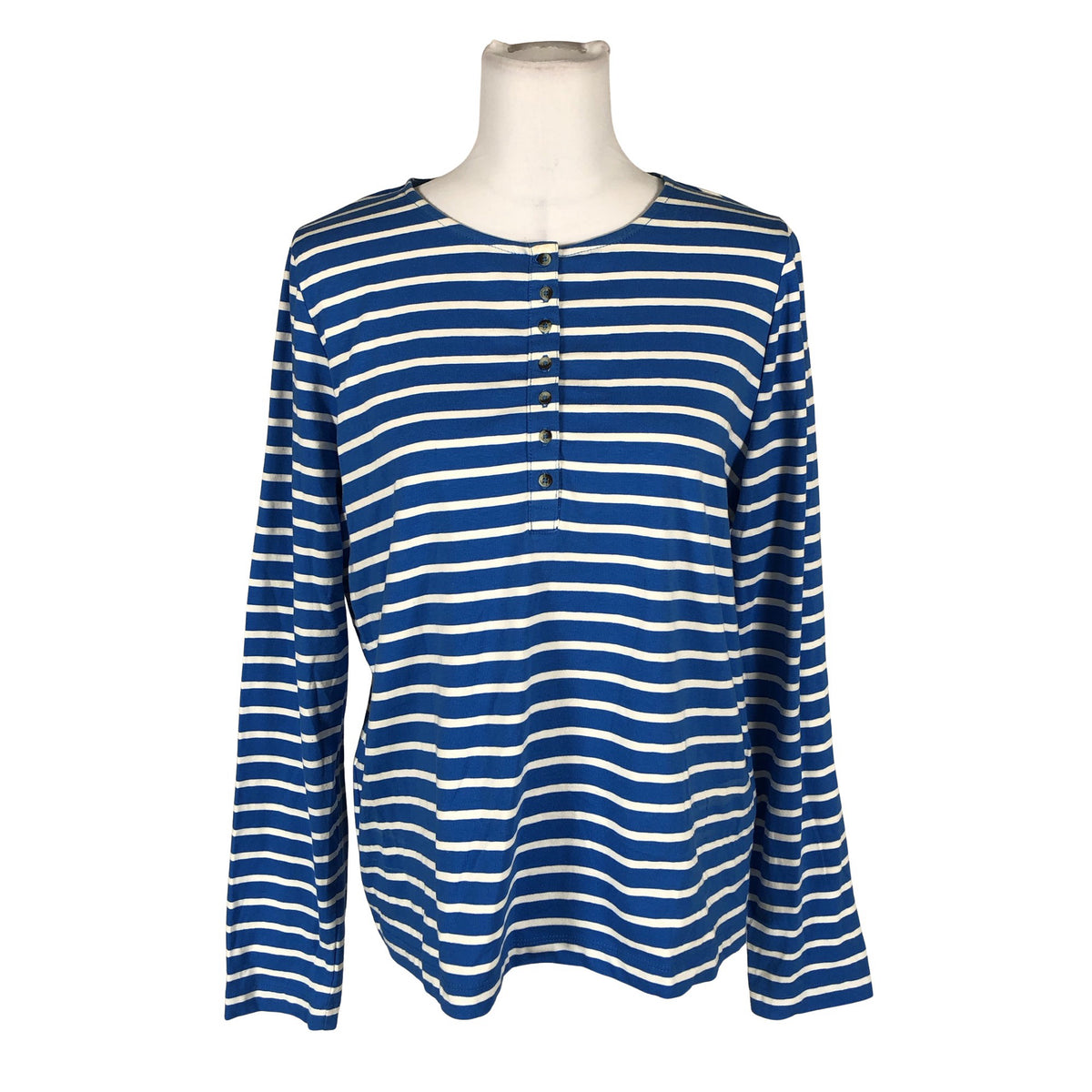 Unisex Your Face - Thermal shirt, size 40 - Blue (1)