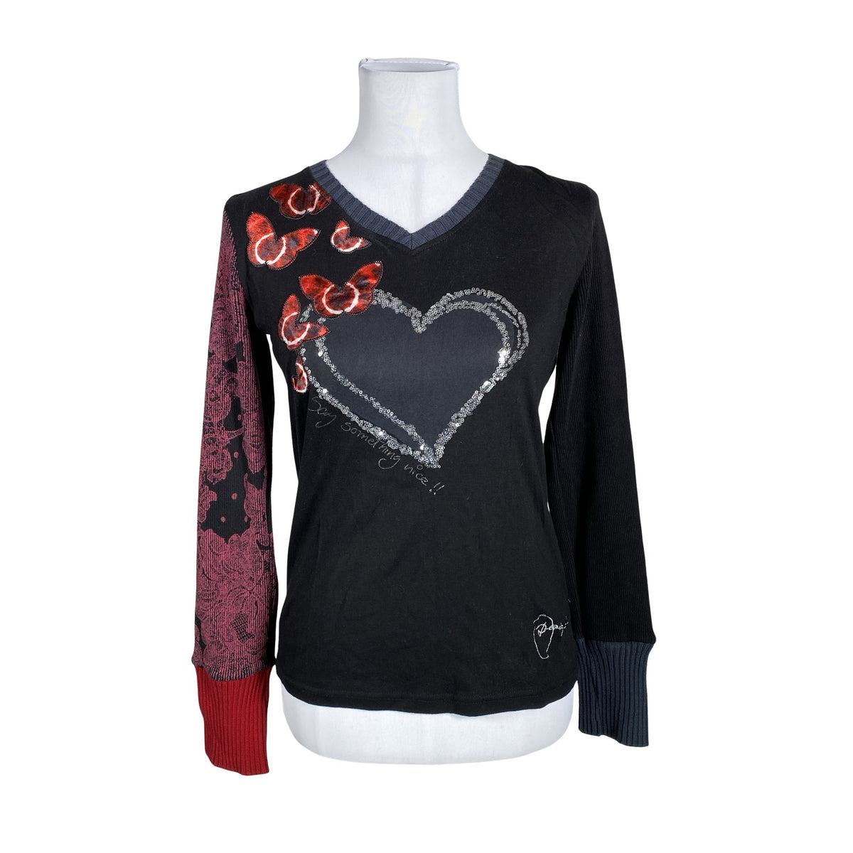 Unisex Desigual - Sweater, size 38 - Black (1)