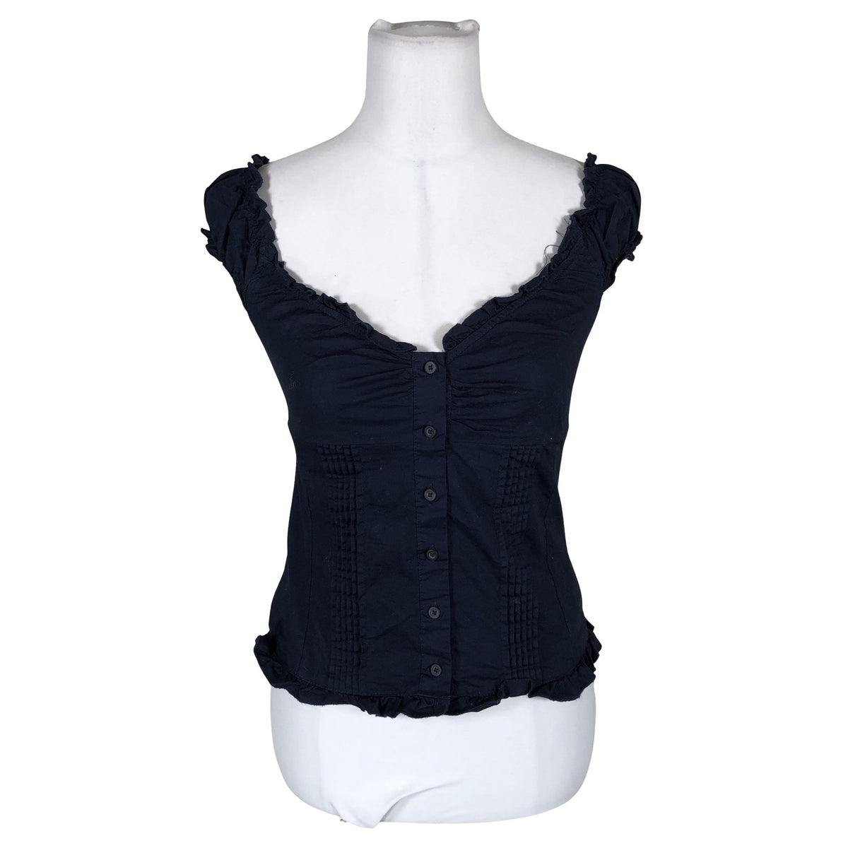 Unisex Brandy Melville - Top, size 34 - Blue (1)