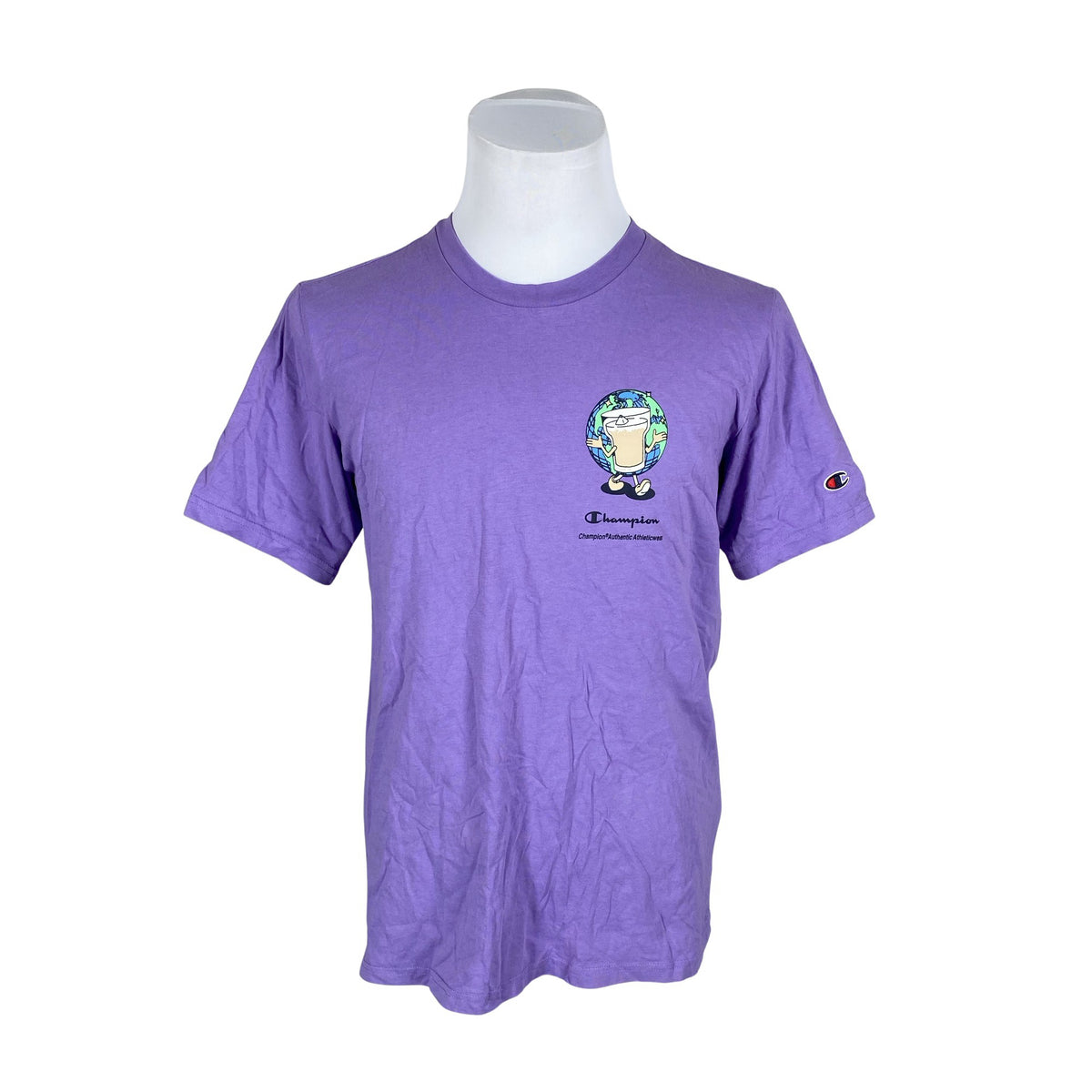 Unisex Champion - T-shirt, size M - Violet (1)