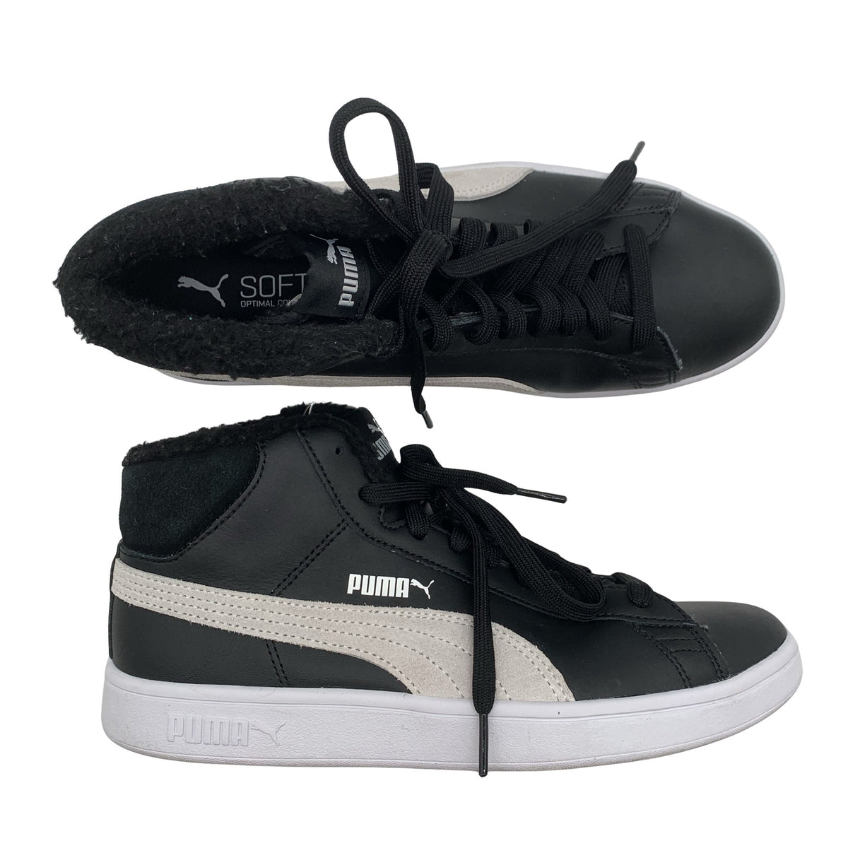 Unisex Puma - Casual sneakers, size 39 - Black (1)