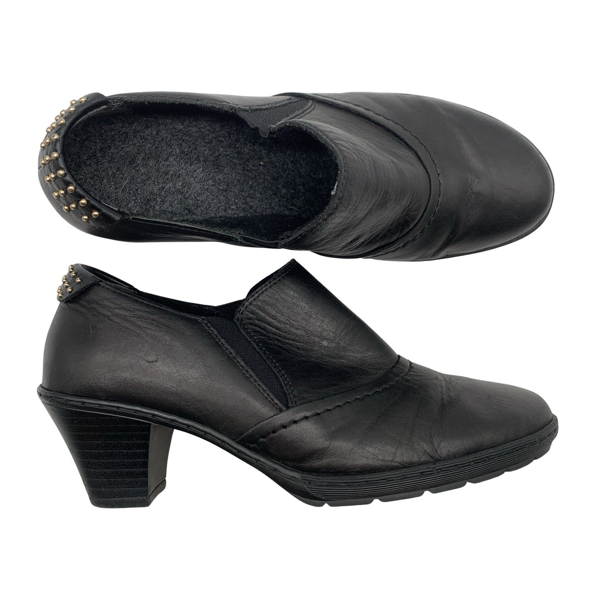 Unisex Rieker - High heels, size 38 - Black (1)