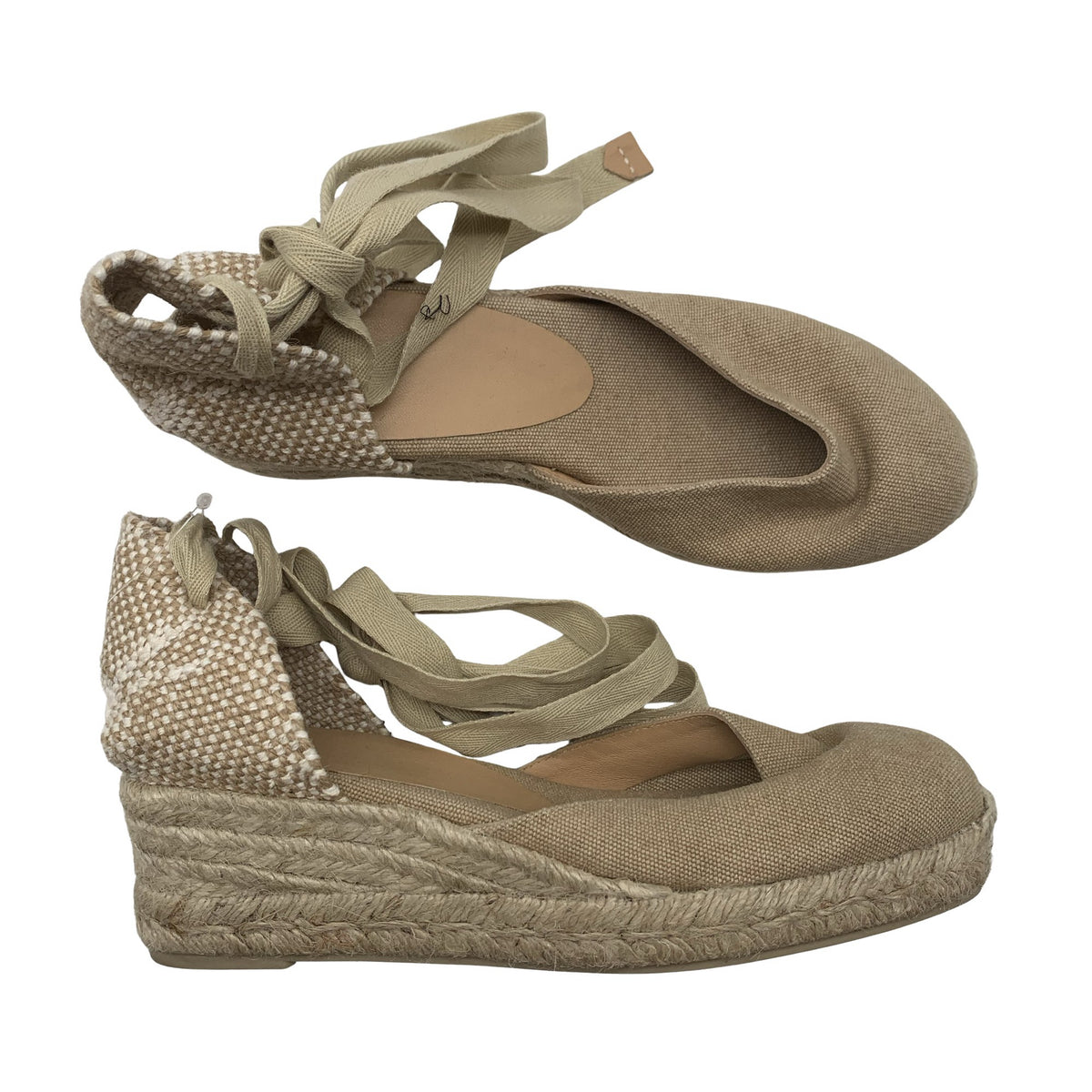 Unisex Castañer - Wedge heel shoes, size 37 - Beige (1)