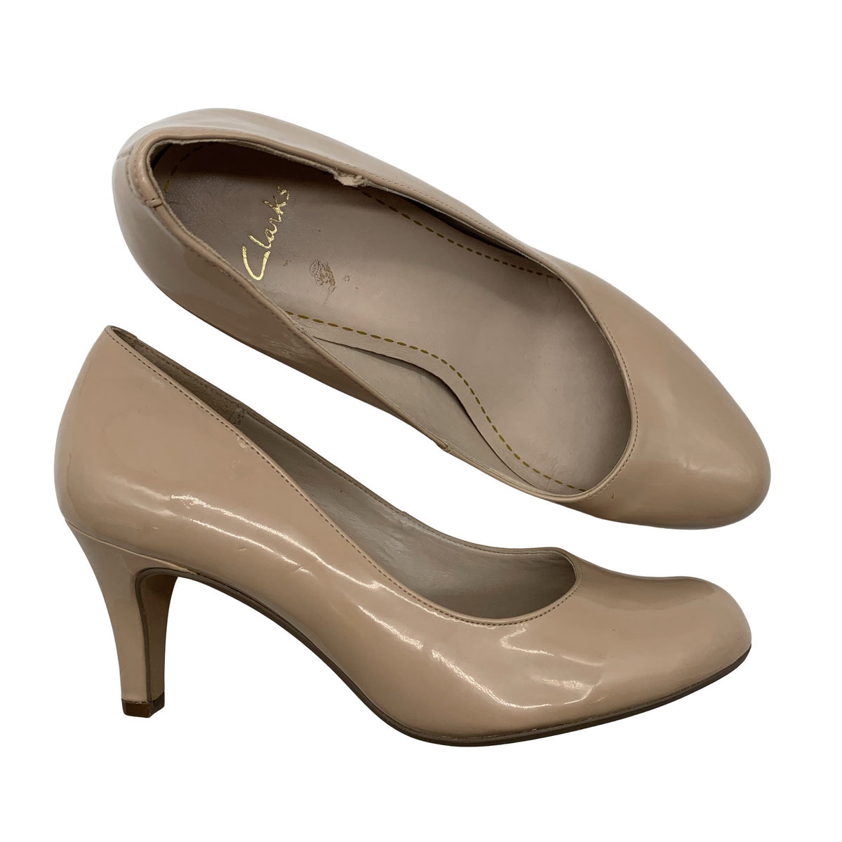 Unisex Clarks - High heels, size 37 - Light pink (1)