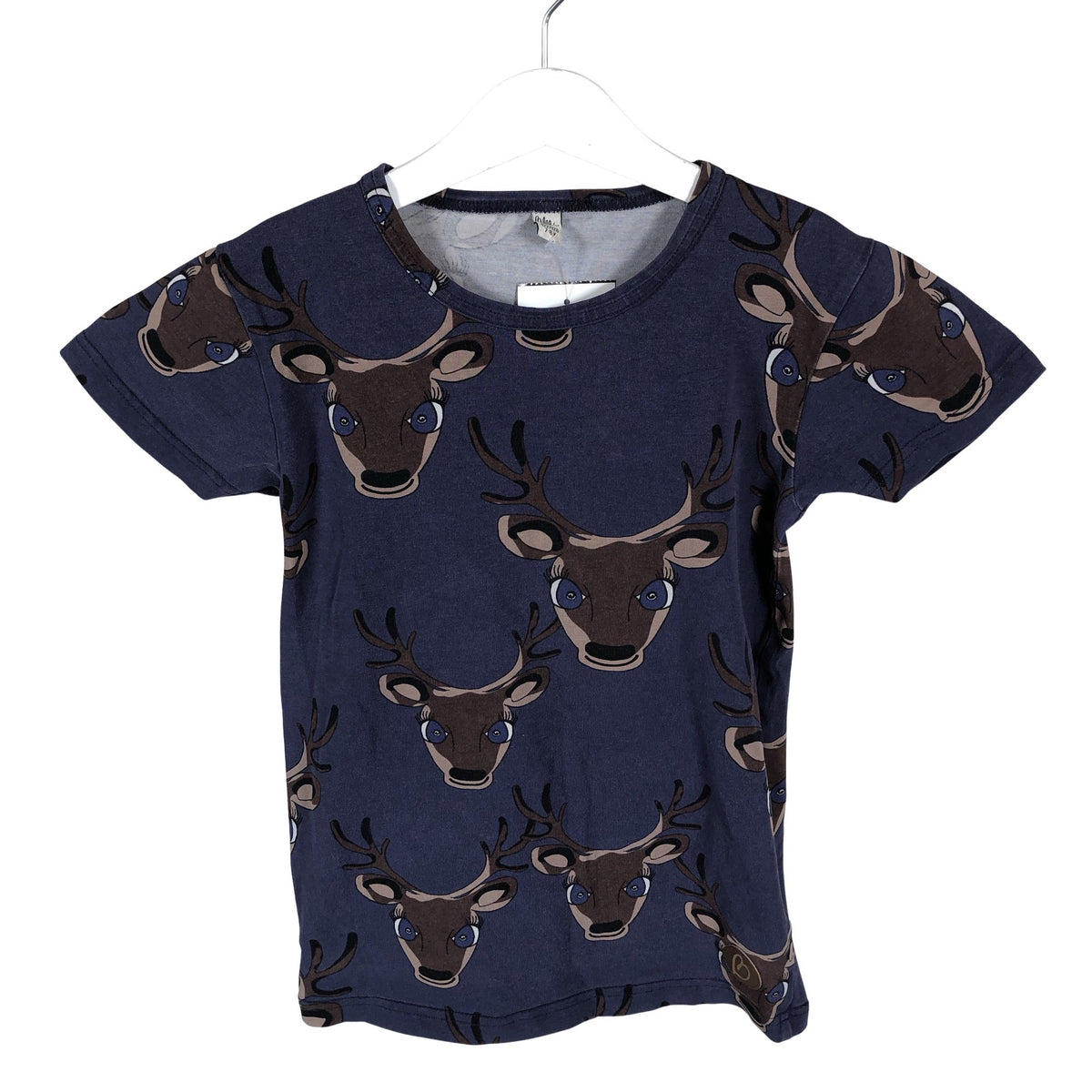 Unisex Blaa - T-shirt, size 122 - 128 - Blue (1)