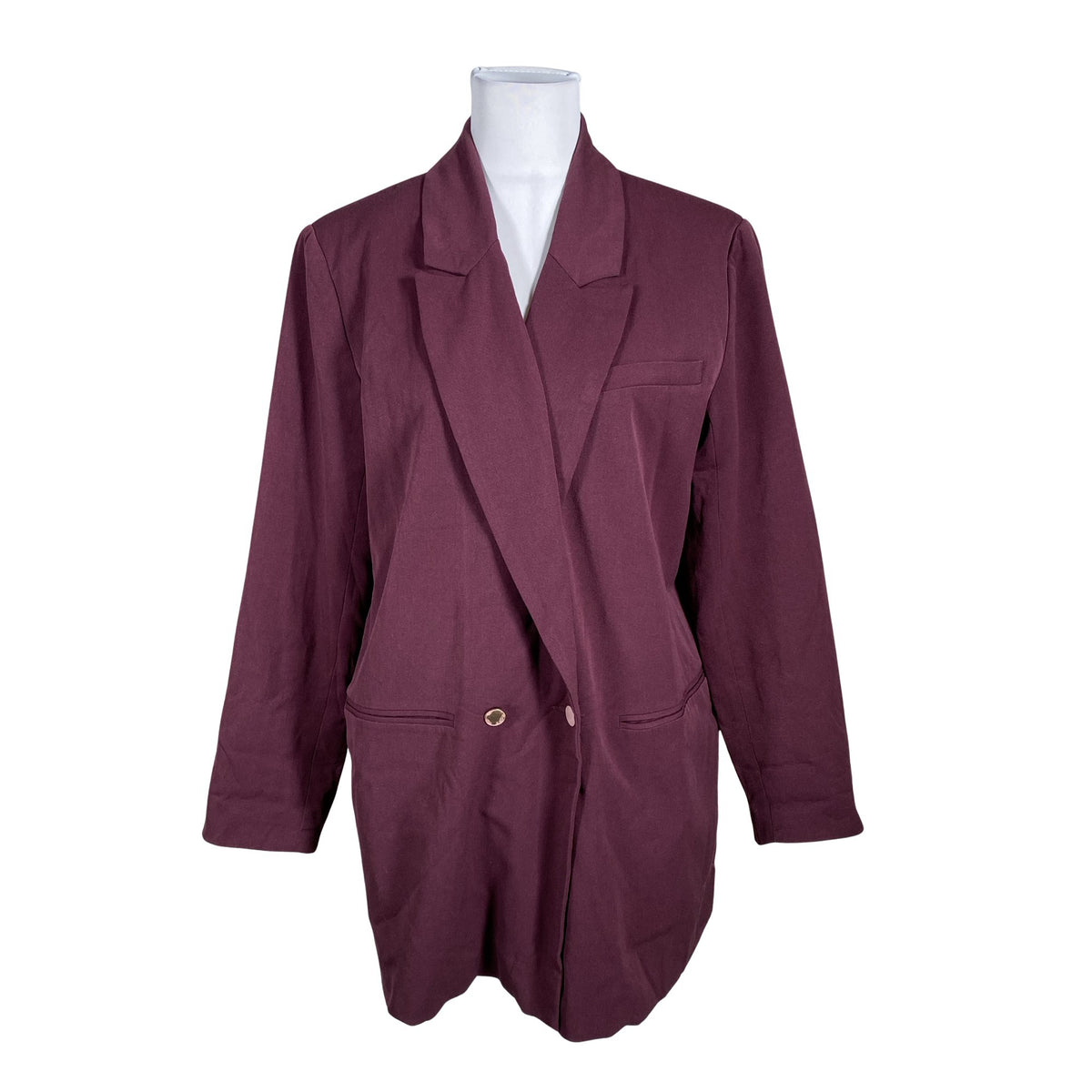 Unisex Fransa - Jacket, size 40 - Wine red (1)
