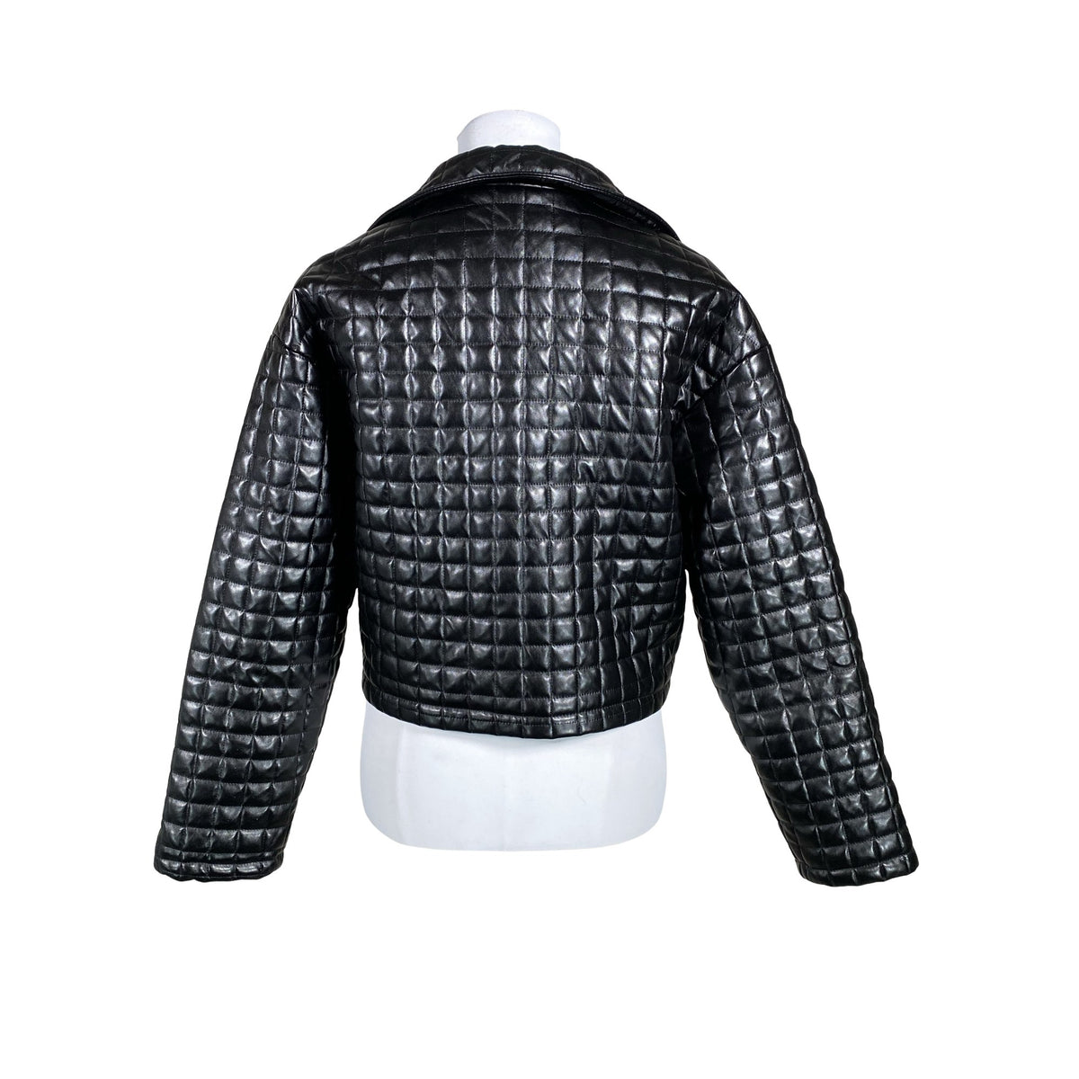 Unisex Na-KD - Quilted jacket, size 38 - Black (2)