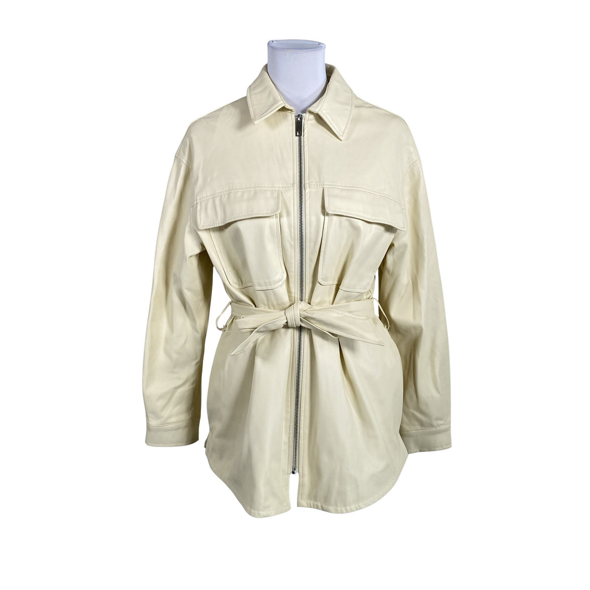 Unisex Edited - Leather jacket, size 36 - Yellow (1)