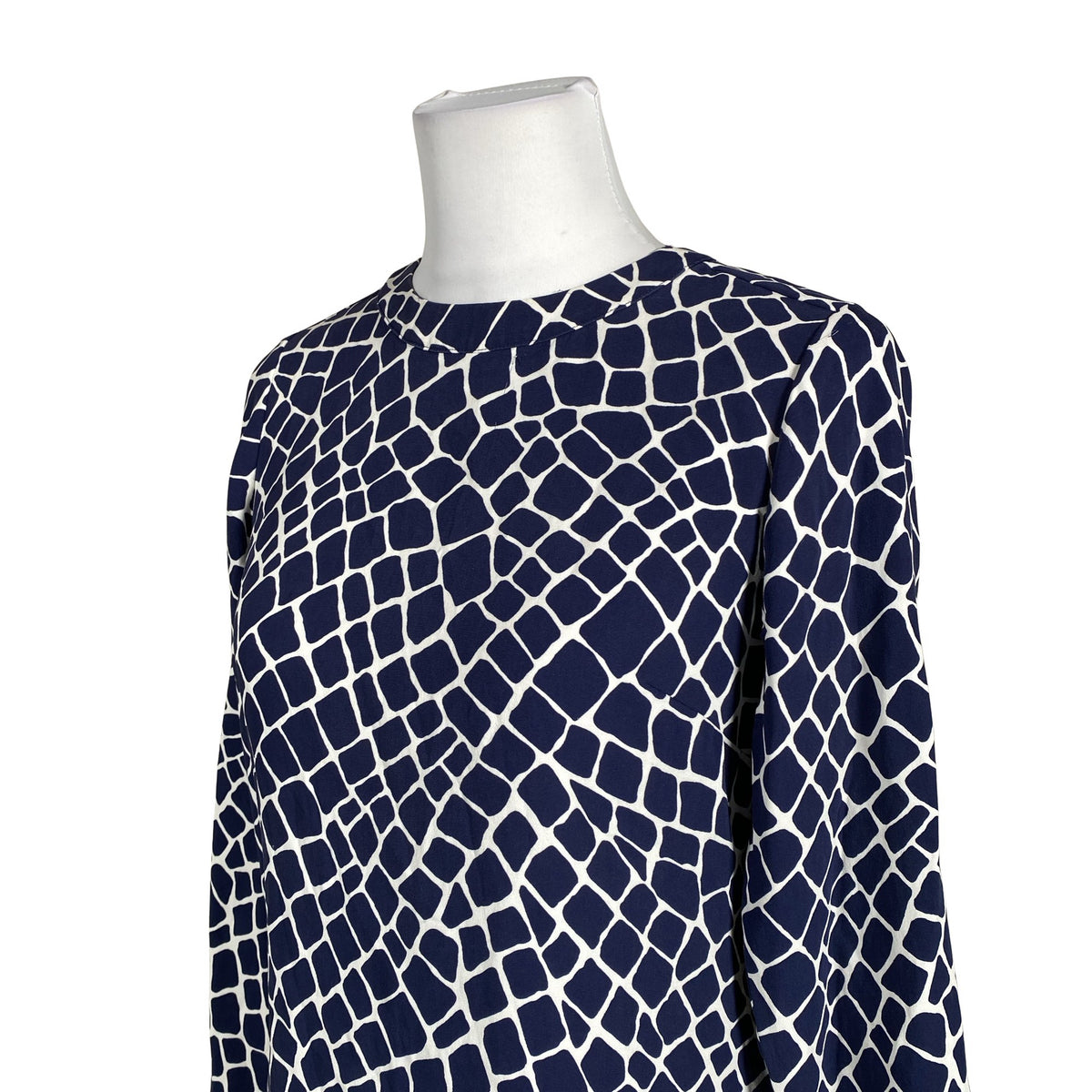 Unisex Michael Kors - Schiffon dress, size 34 - Blue (2)