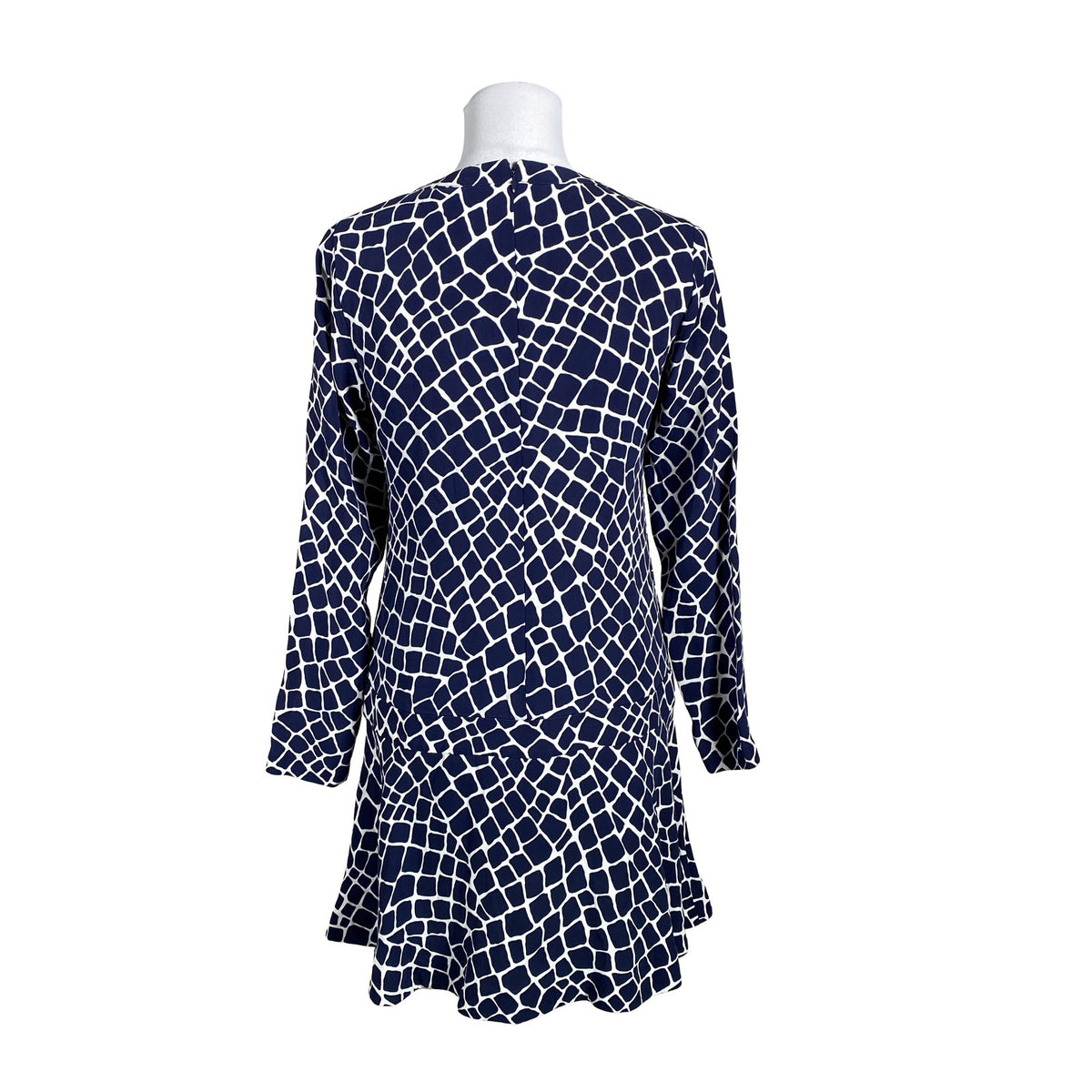 Unisex Michael Kors - Schiffon dress, size 34 - Blue (3)