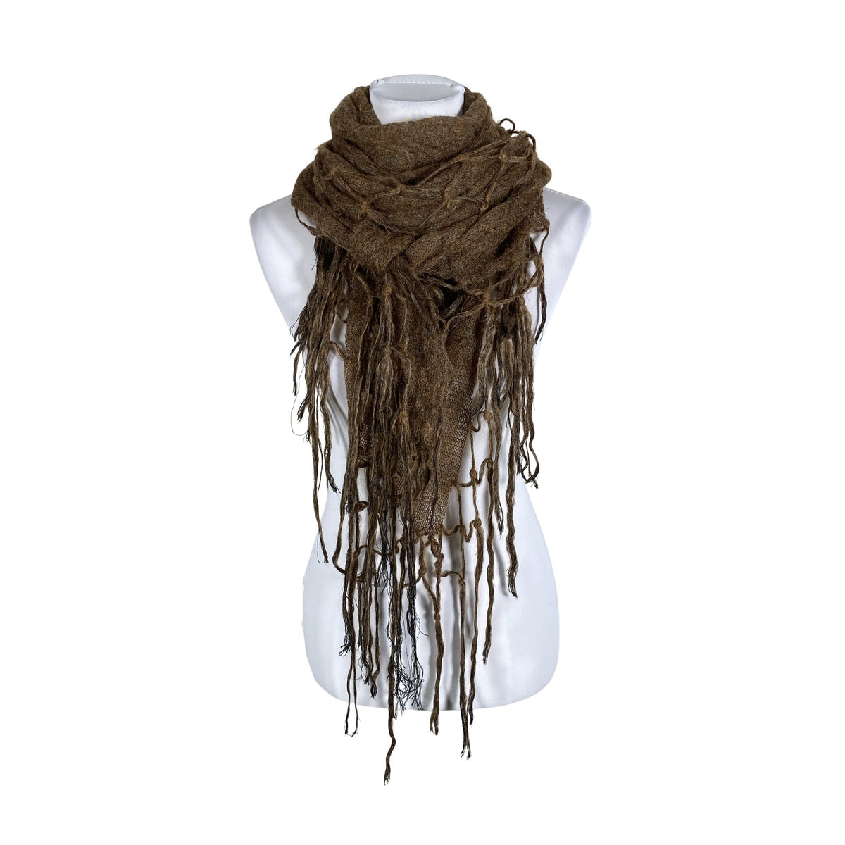 Unisex Mulberry - Scarf, size Maxi - Brown (1)