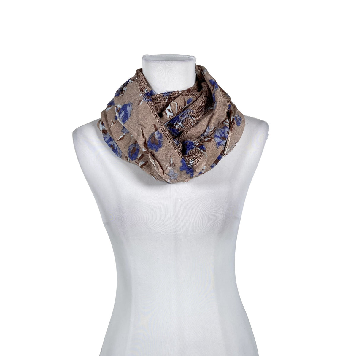 Unisex EDC by Esprit - Circle scarf, size Maxi - Beige (1)