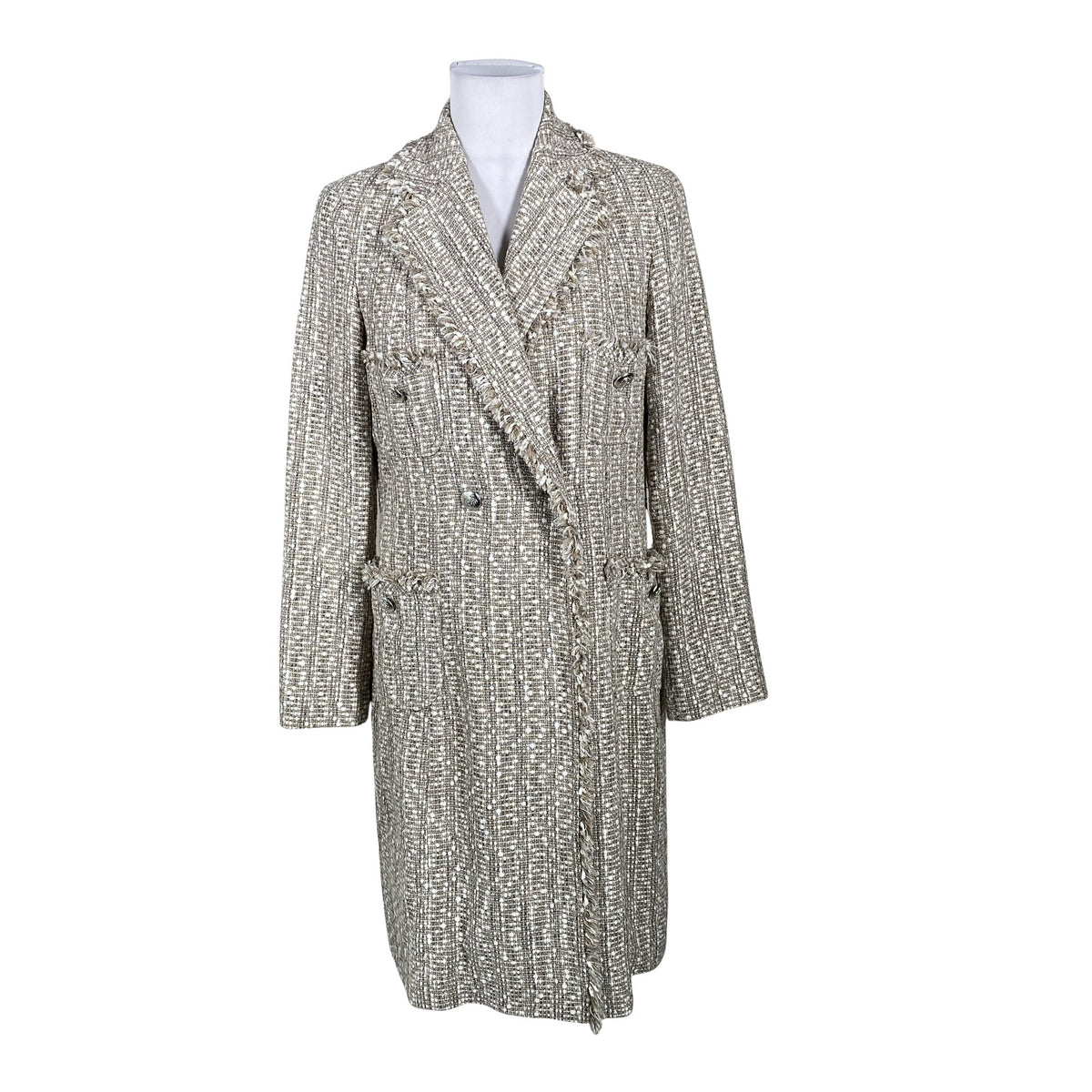 Unisex Andiata - Wool coat, size 38 - Brown (1)