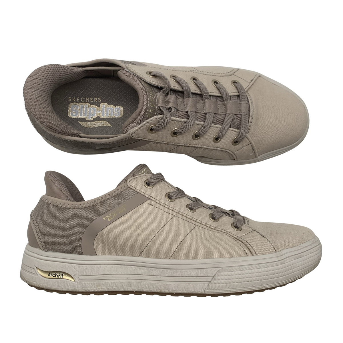 Unisex Skechers - Casual sneakers, size 39 - Beige (1)