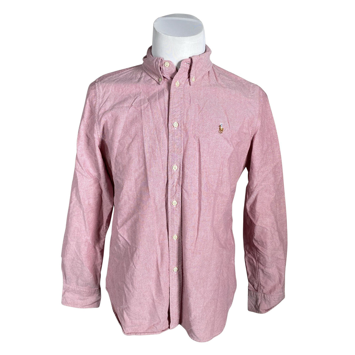 Unisex Ralph Lauren - Collared shirt, size L - Light pink (1)