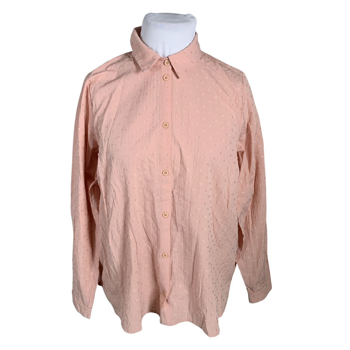 Unisex R-collection - Blouse, size 44 - Light pink (1)