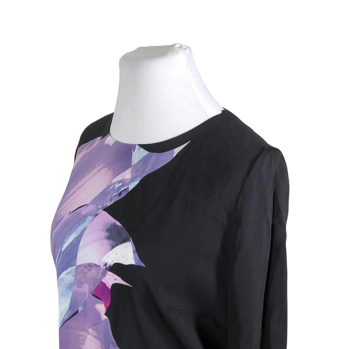 Unisex Hugo Boss - Schiffon dress, size 44 - Black (3)
