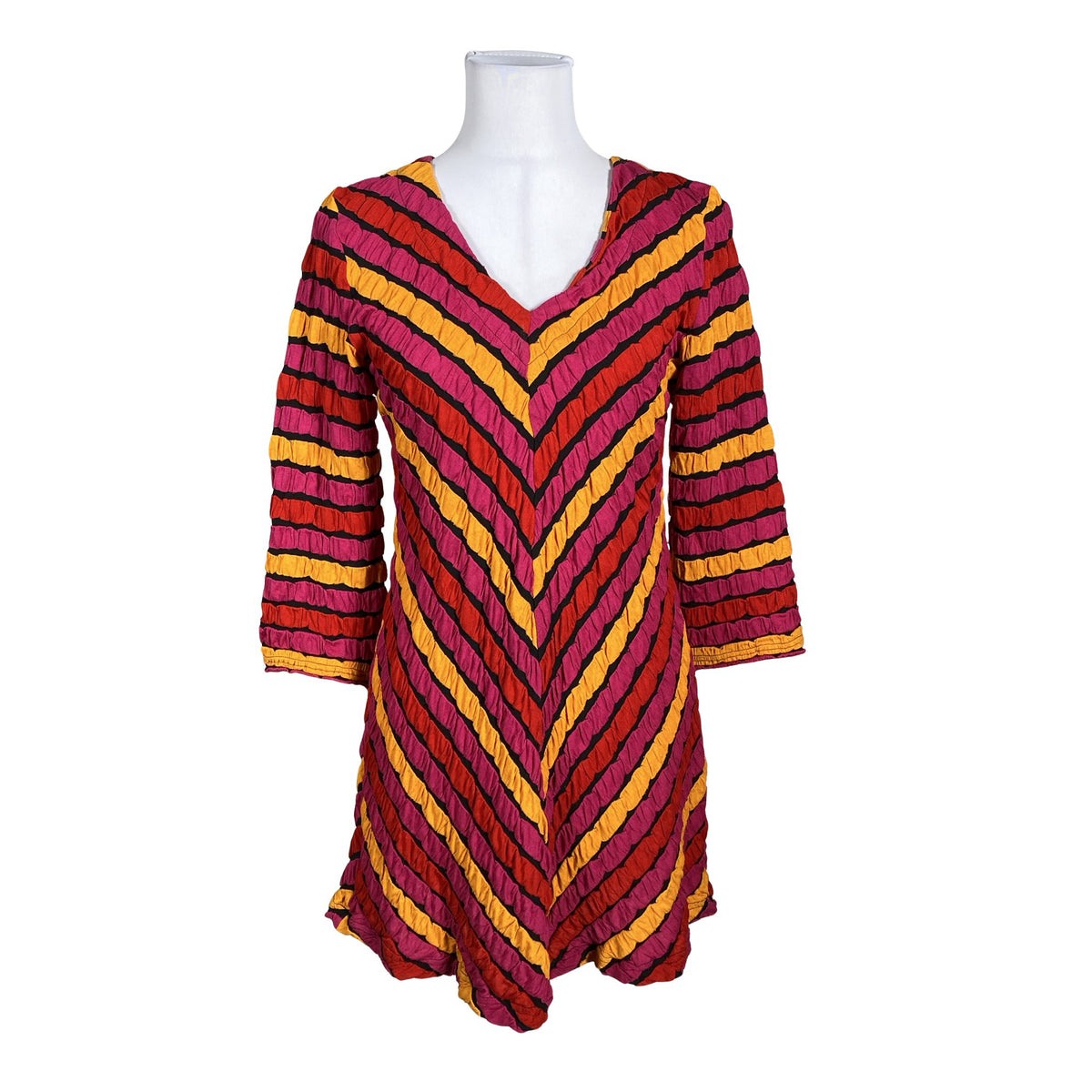 Unisex Aino - Tricot tunic, size 38 - Red (1)