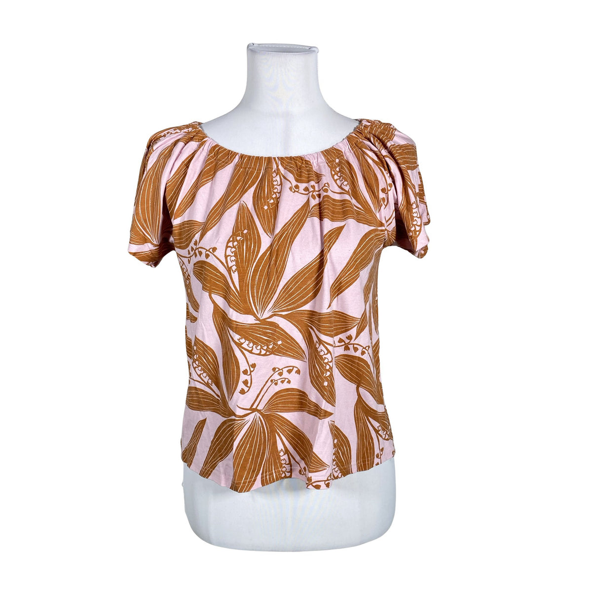 Unisex Second Chance - Short-sleeved blouse, size 34 - Light pink (1)